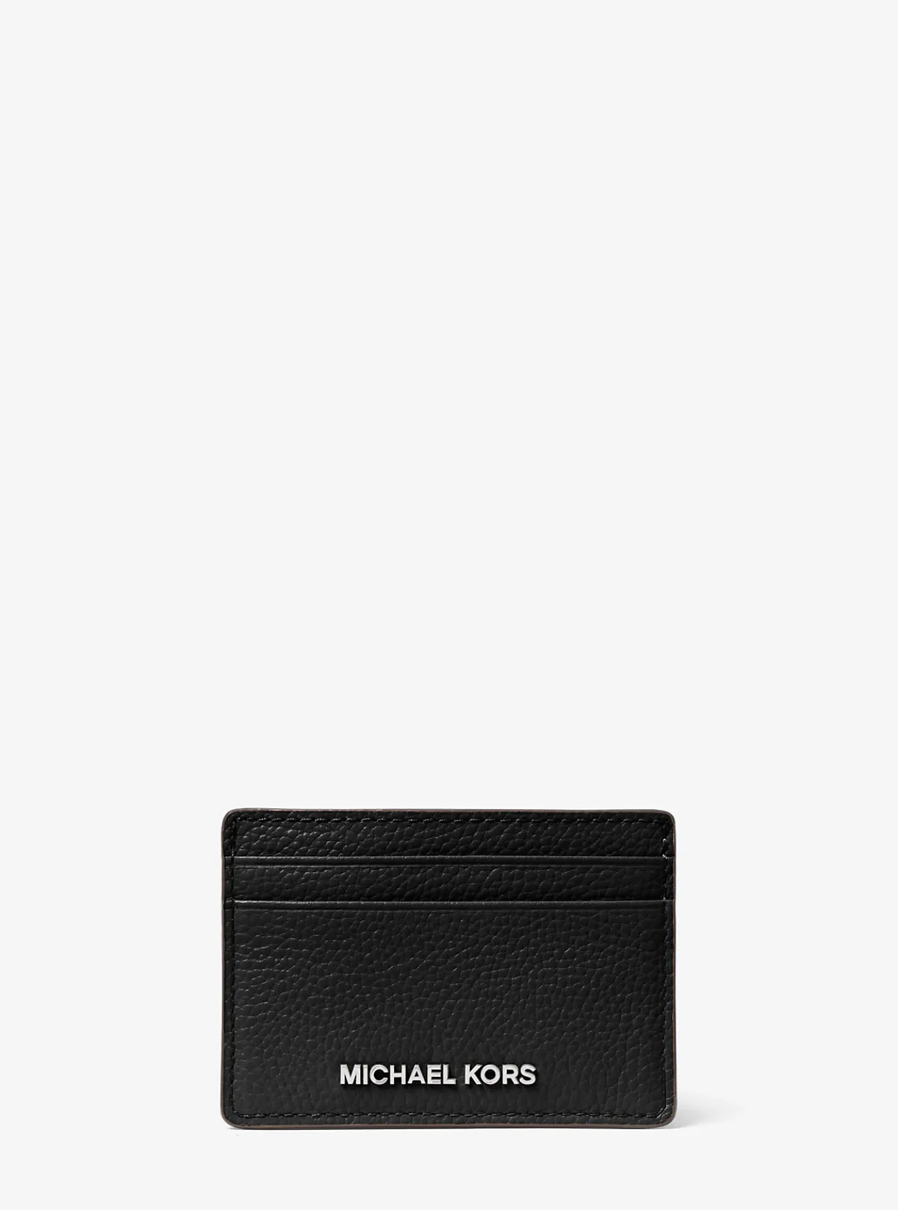 Pebbled Leather Card Case
