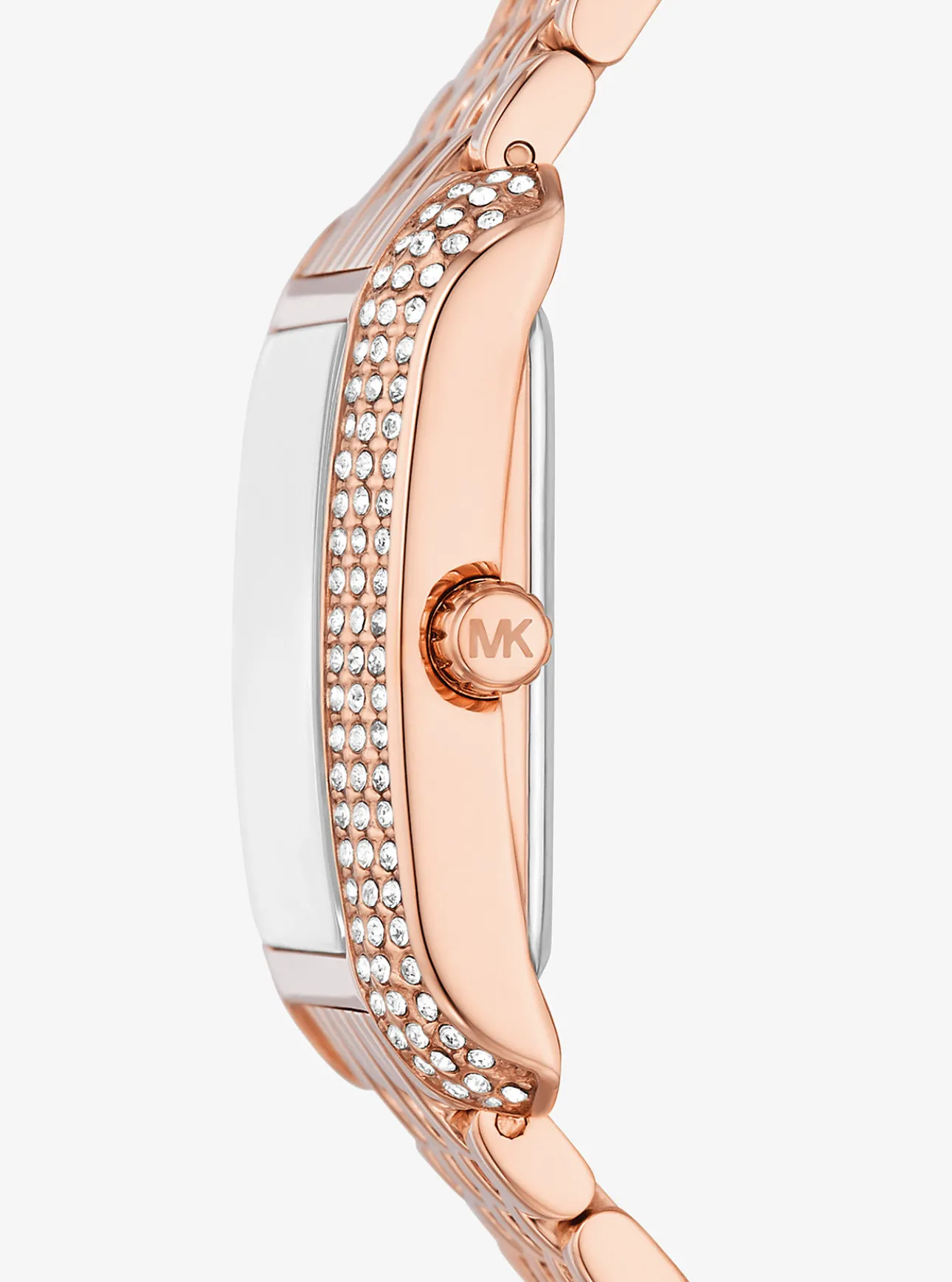 Petite Emery Pavé Rose Gold-Tone Watch