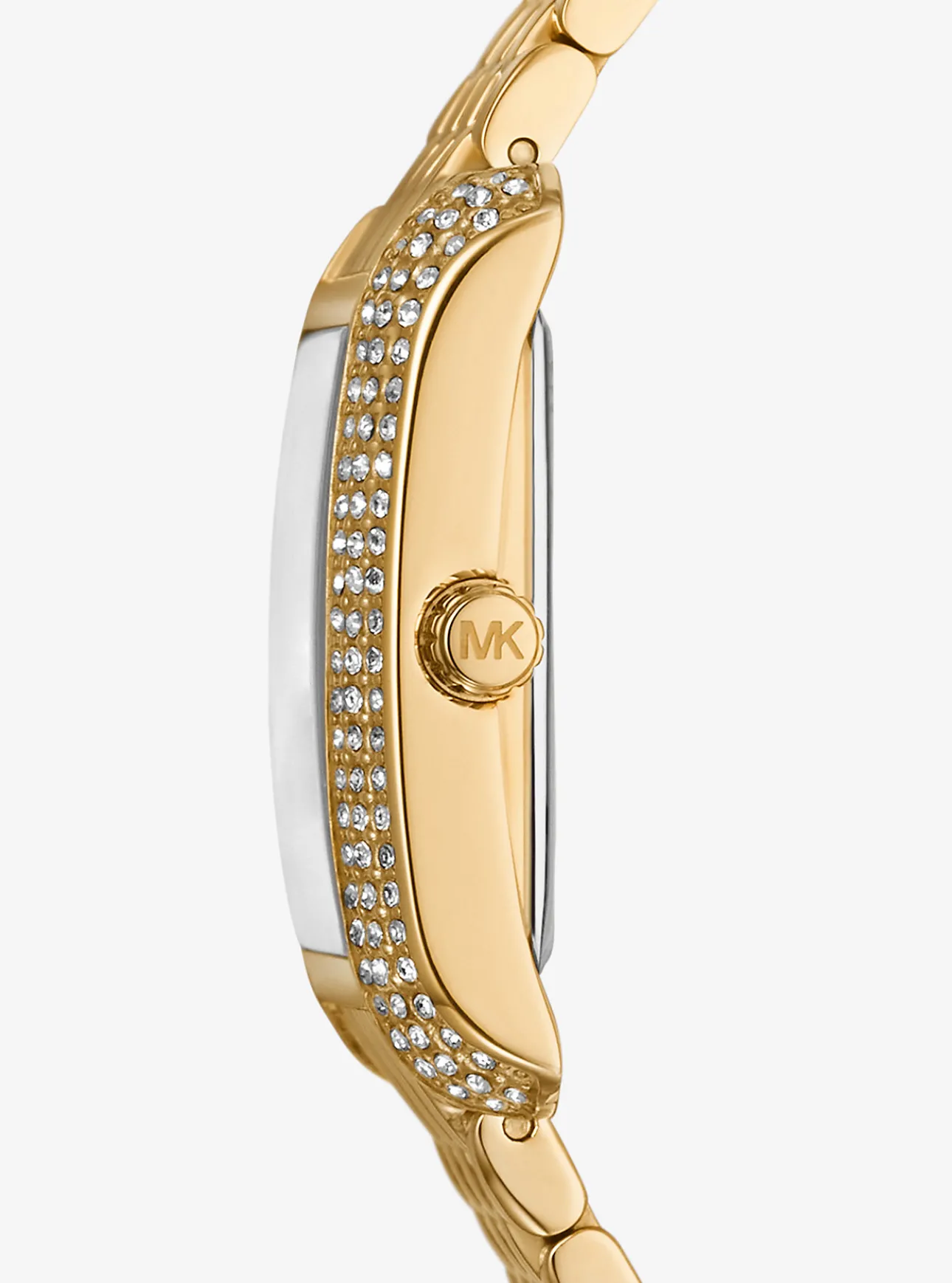 Petite Emery Pavé Gold-Tone Watch