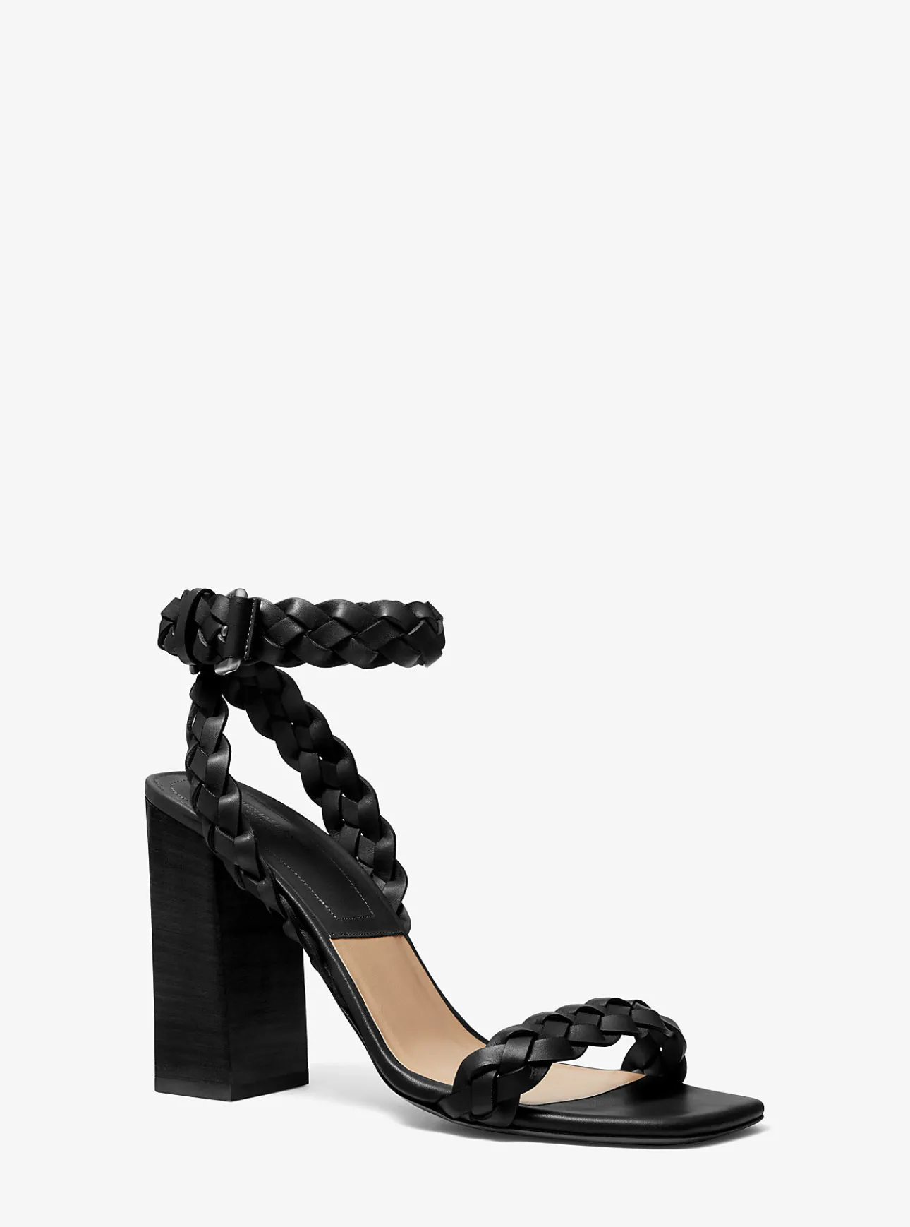 Pippa Woven Leather Sandal