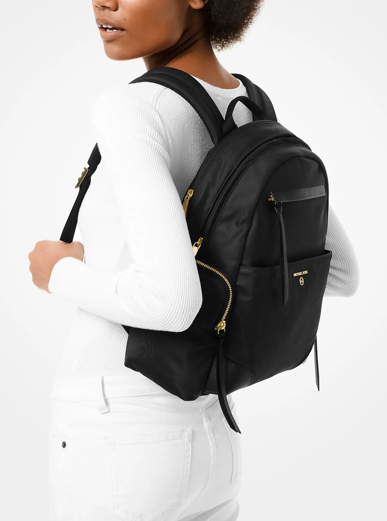 Prescott Large Nylon Gabardine Backpack