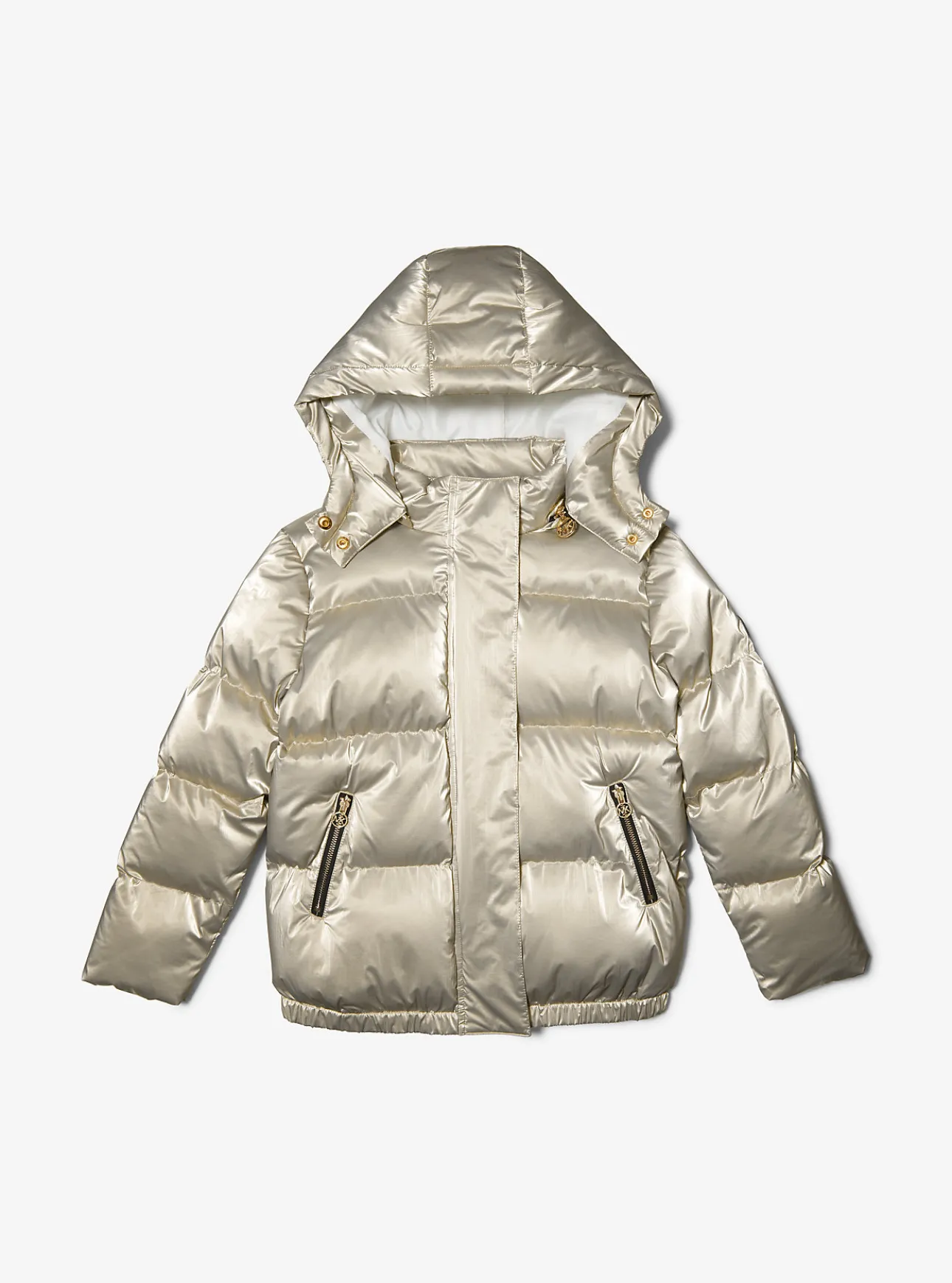 Quilted Ciré Puffer Jacket