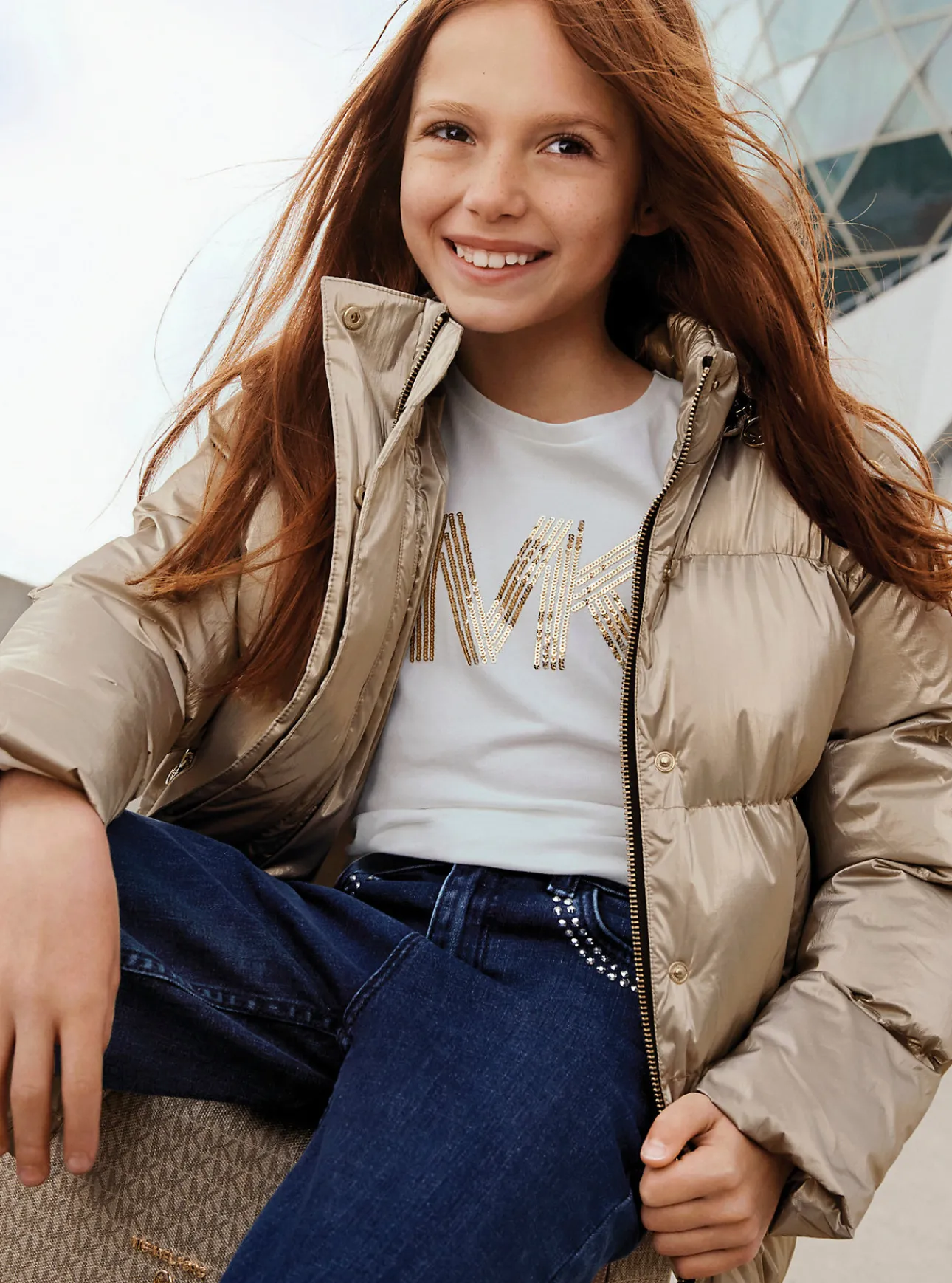 Quilted Ciré Puffer Jacket