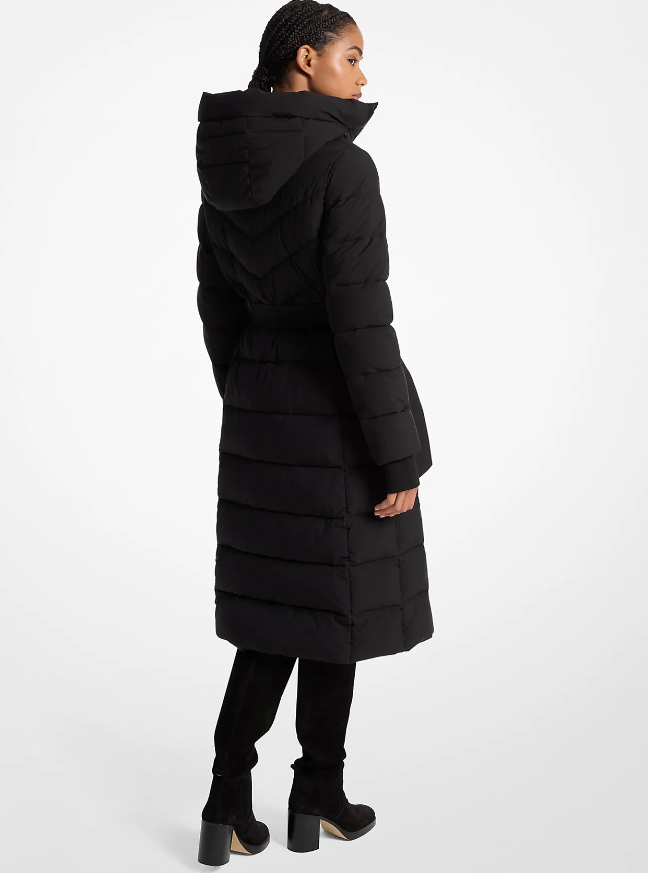Quilted Hooded Puffer Jacket