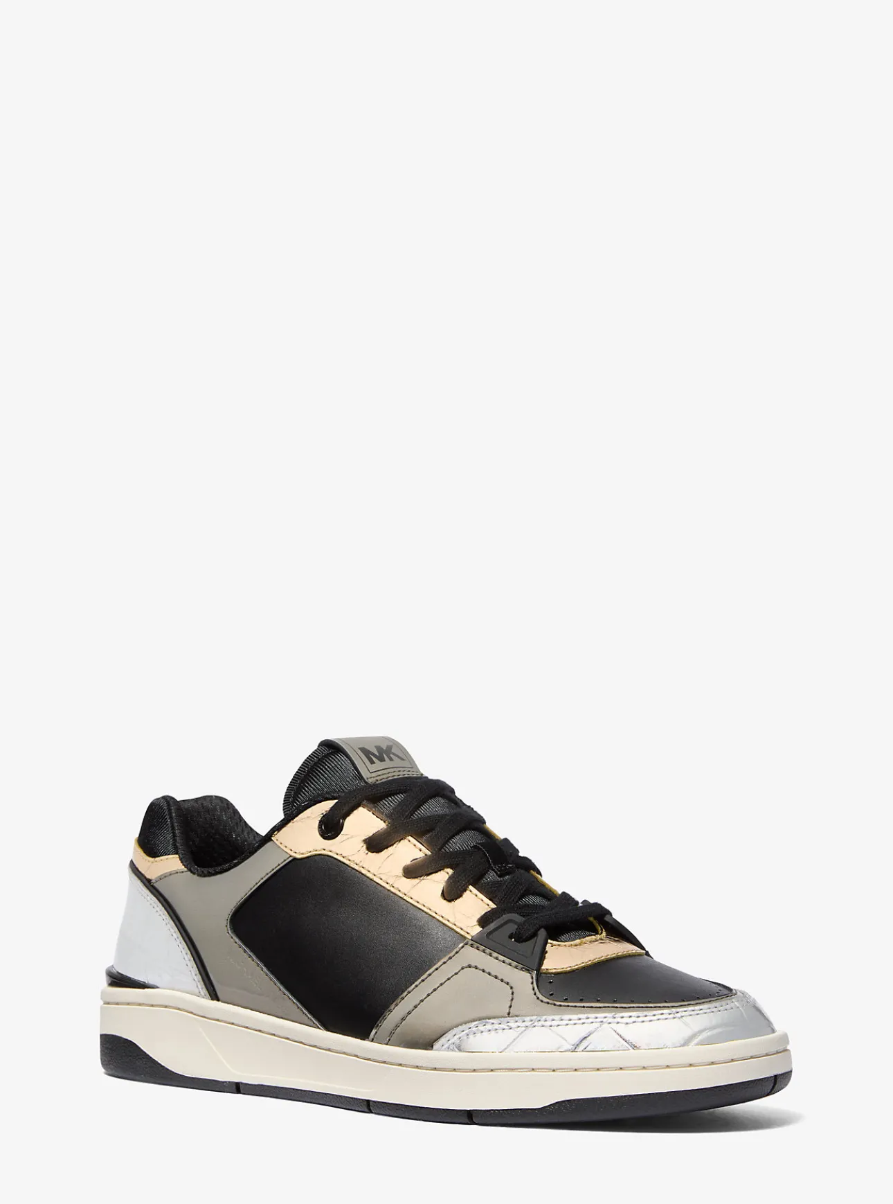 Rebel Color-Block Leather Sneaker