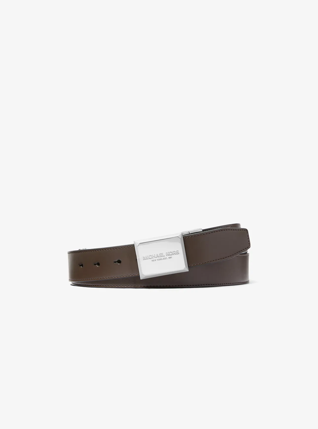 Reversible Logo and Leather Belt