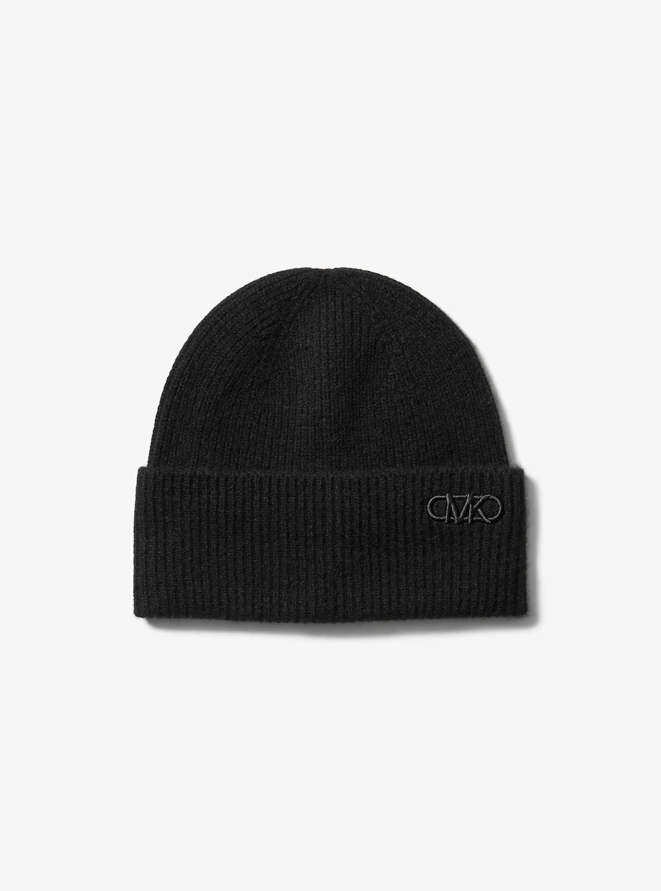 Ribbed Cashmere Beanie Hat