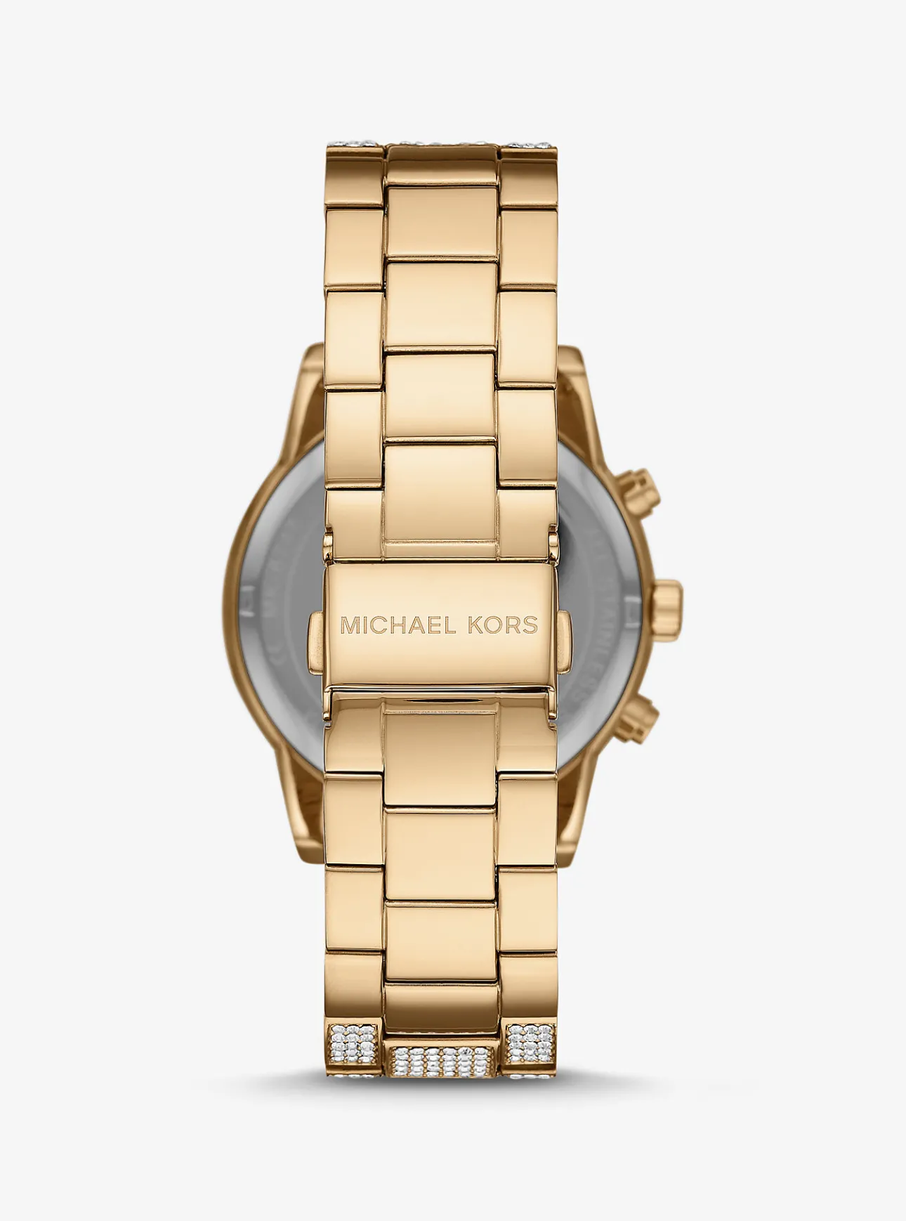 Ritz Pavé Gold-Tone Watch