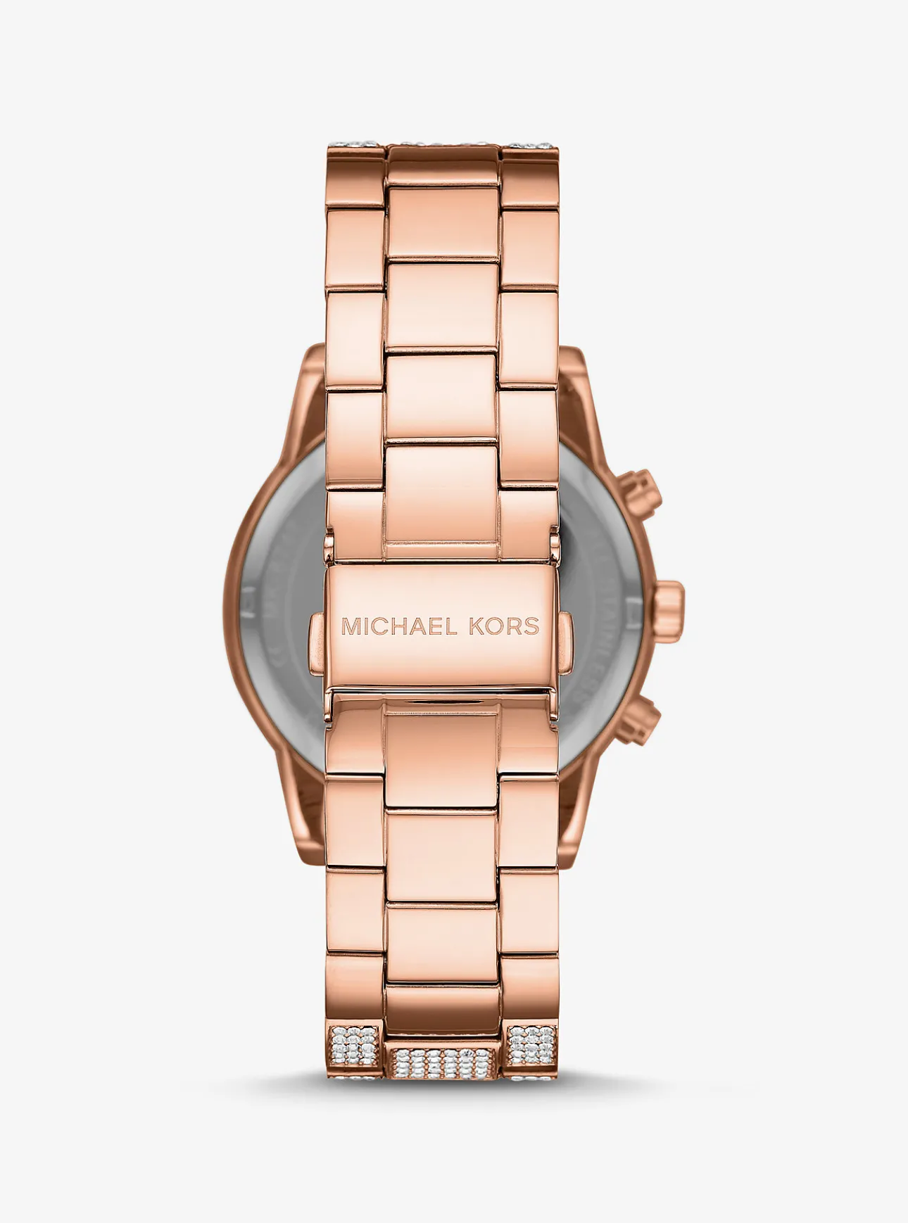 Ritz Pavé Rose Gold-Tone Watch