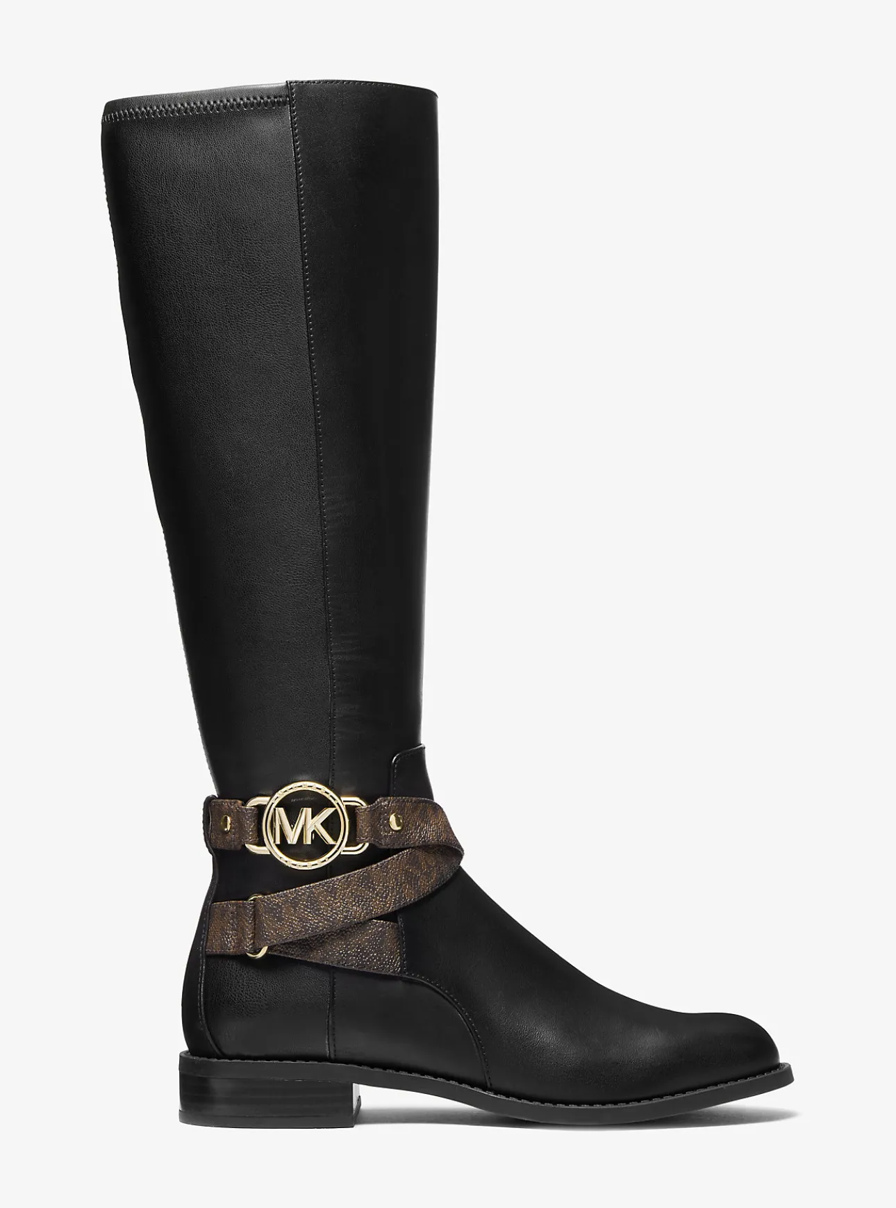 Rory Leather and Logo Boot
