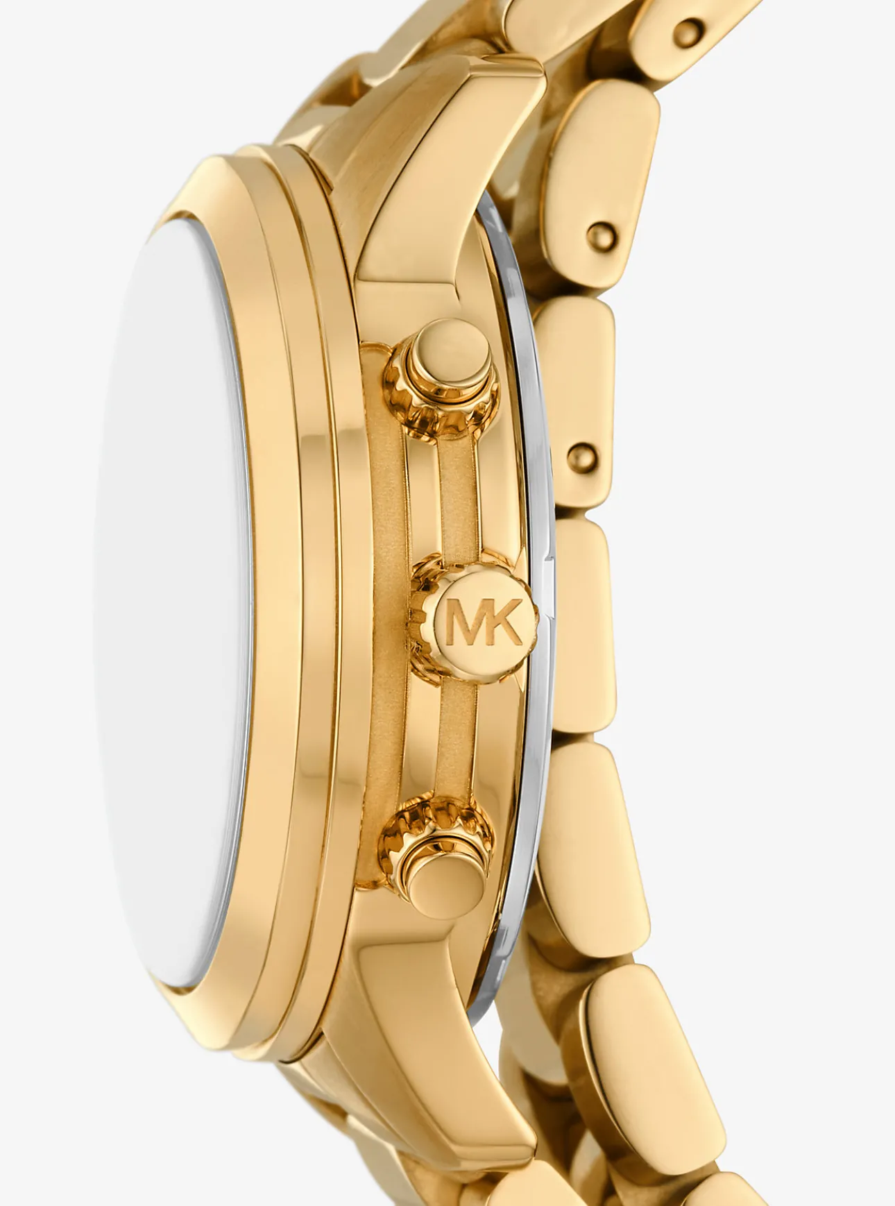 Runway Gold-Tone Wrap Watch