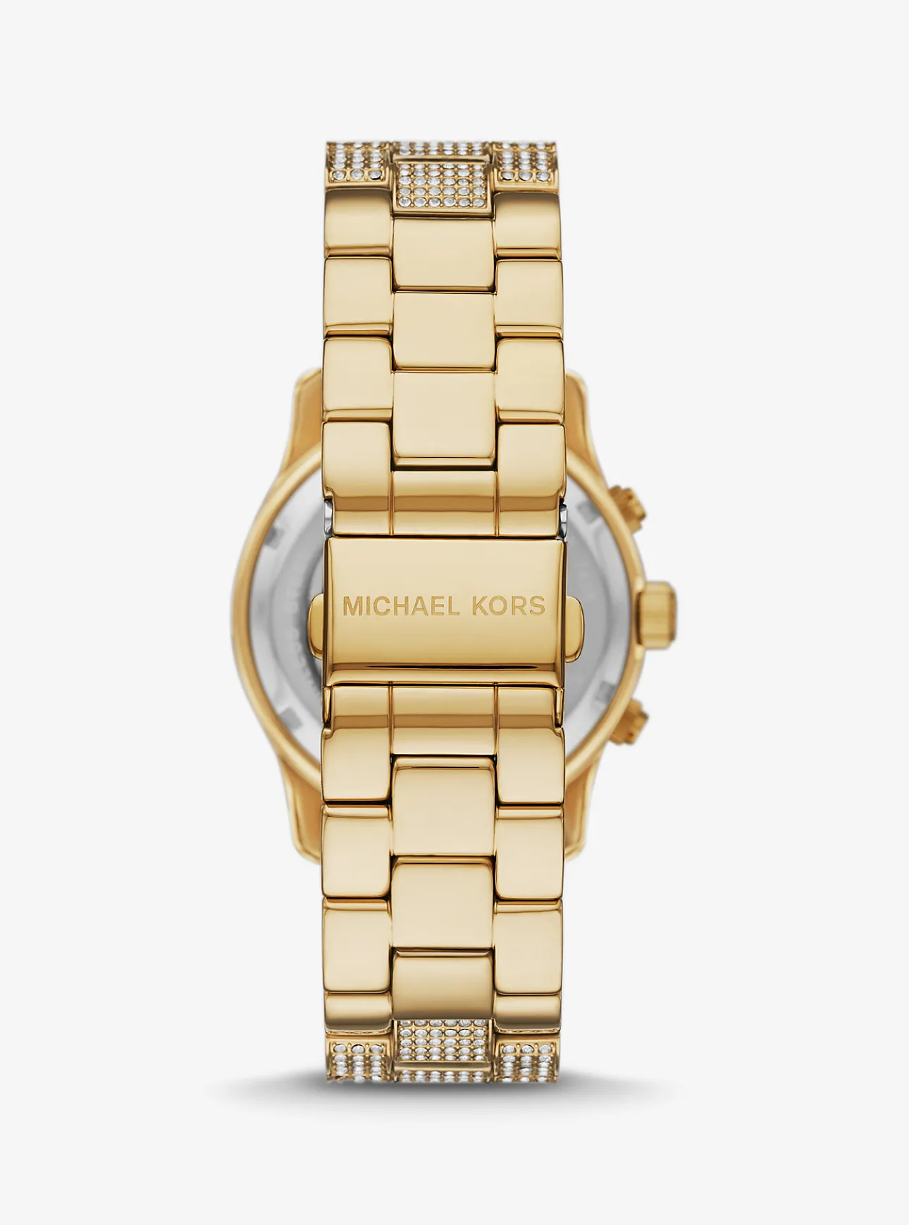 Runway Pavé Gold-Tone Watch