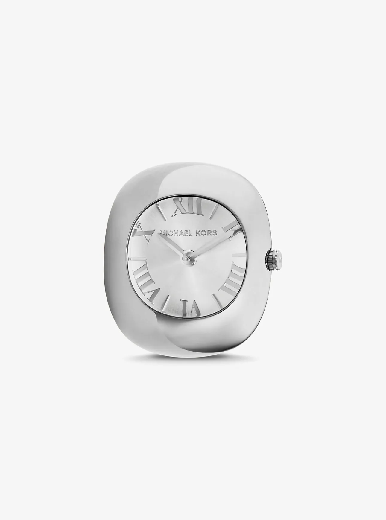 Rylee Silver-Tone Ring Watch