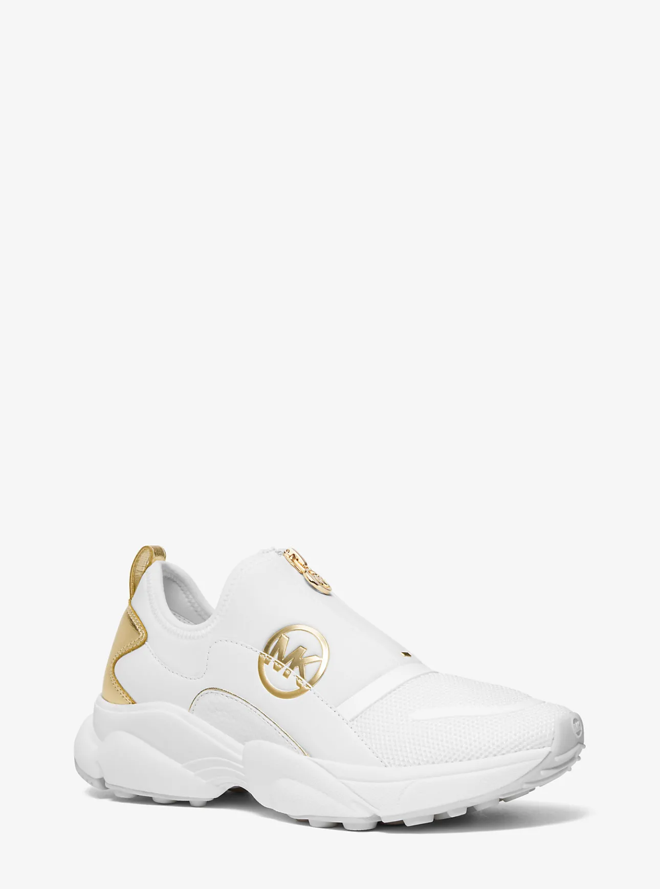 Sami Scuba and Mesh Zip-Up Trainer