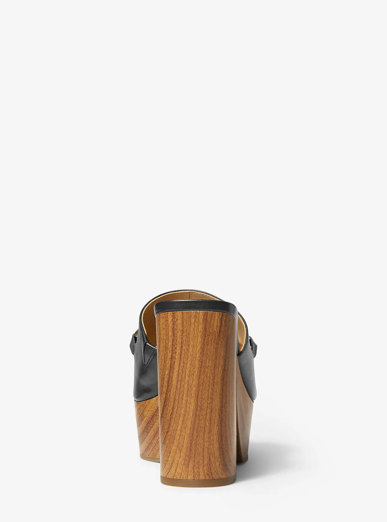 Scarlett Leather Platform Mule