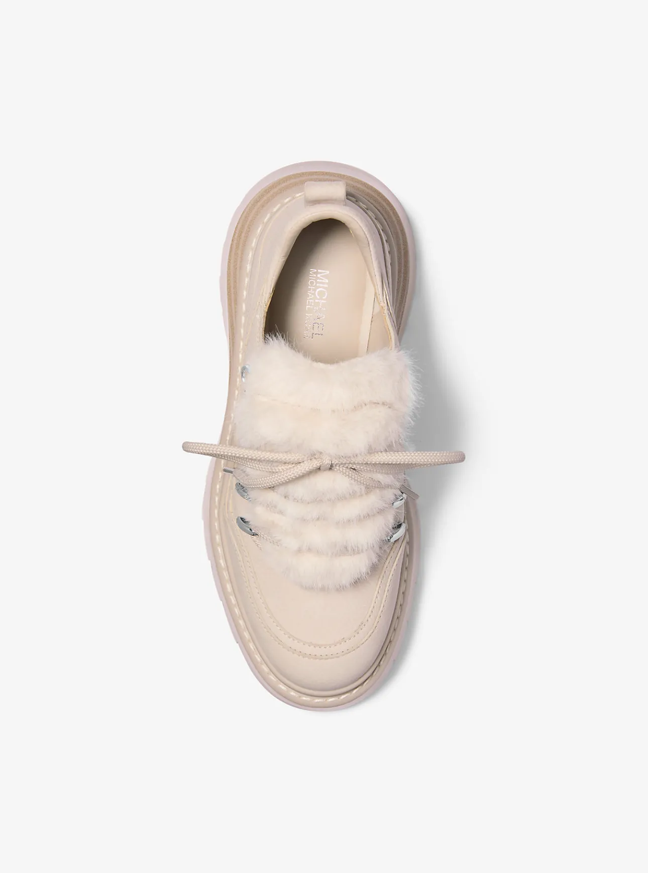 Shiloh Nubuck and Faux Fur Platform Boot