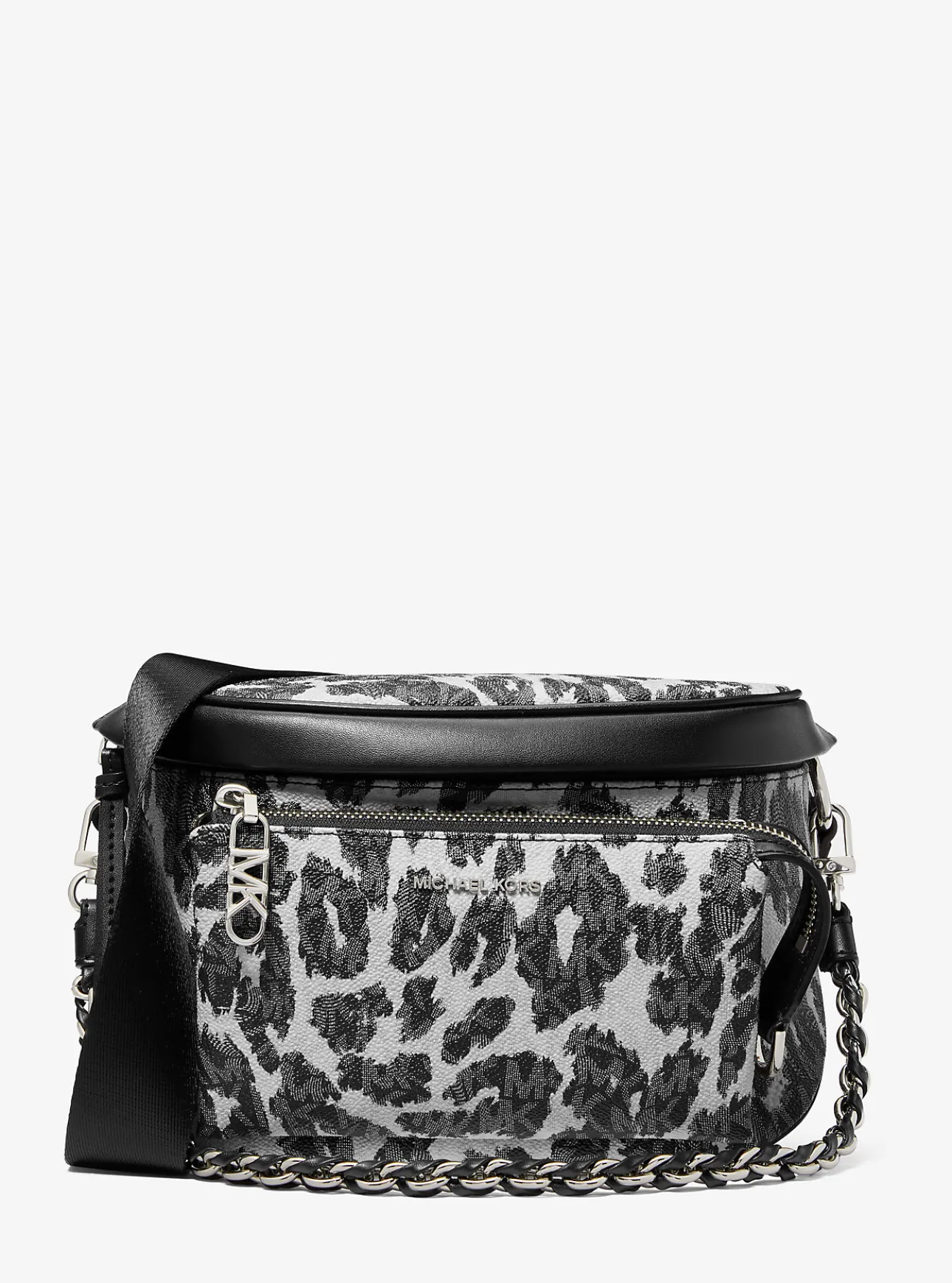 Slater Medium Leopard Logo Sling Pack