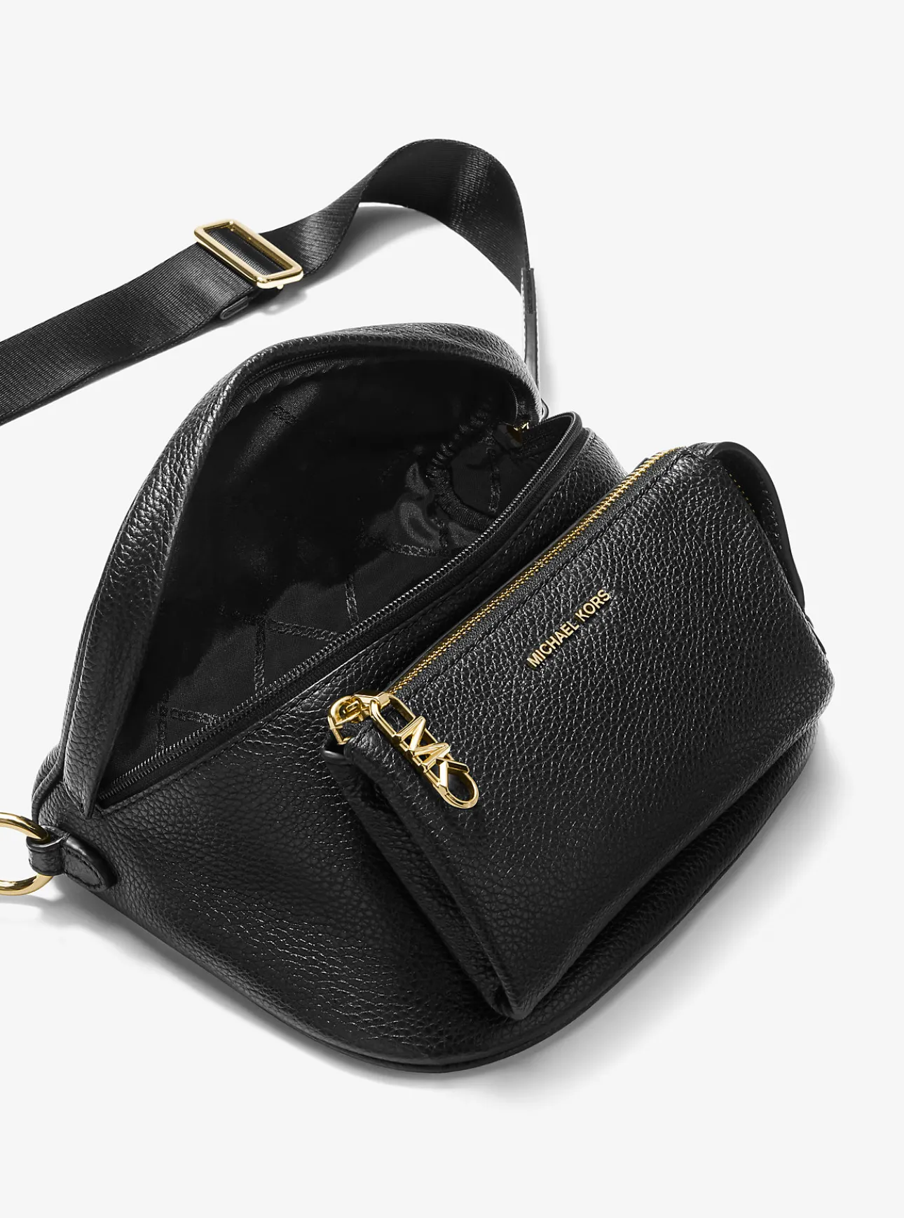 Slater Medium Pebbled Leather Sling Pack