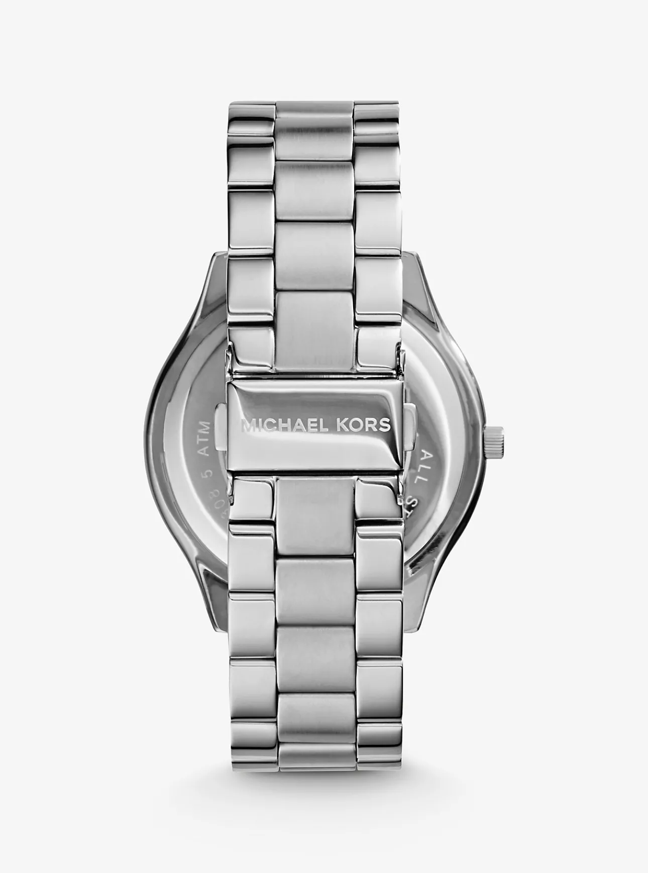Slim Runway Silver-Tone Watch