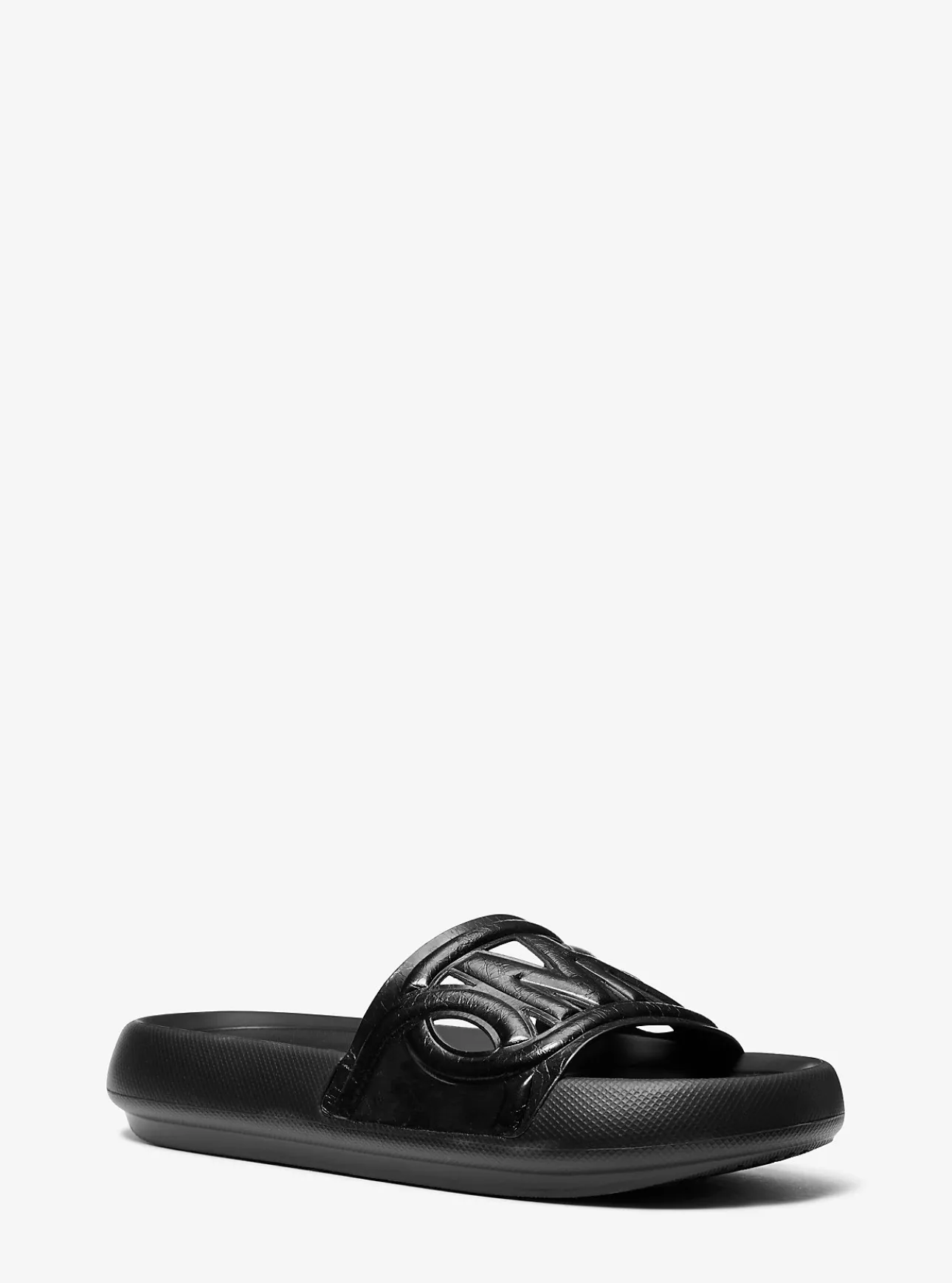 Splash Leather Slide Sandal