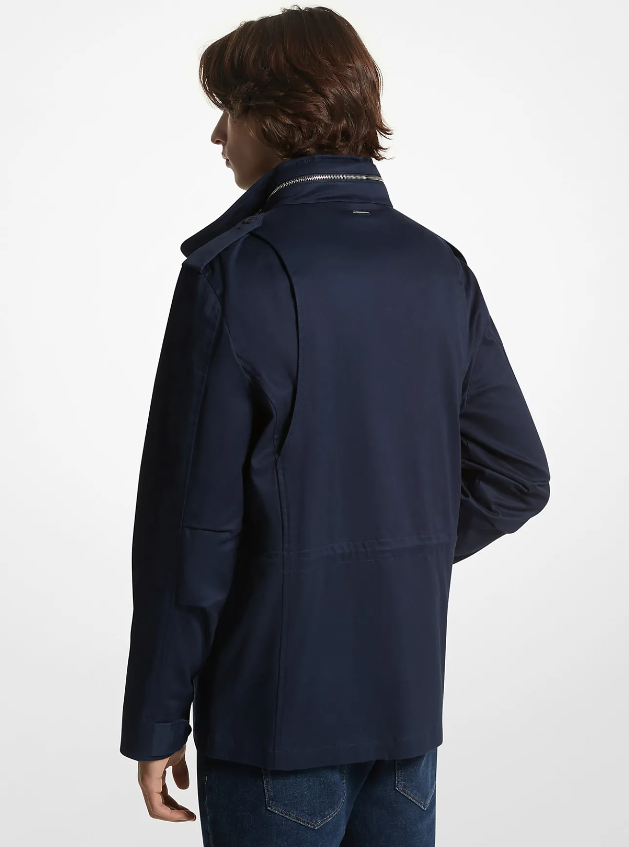 Stretch Organic Cotton Field Jacket
