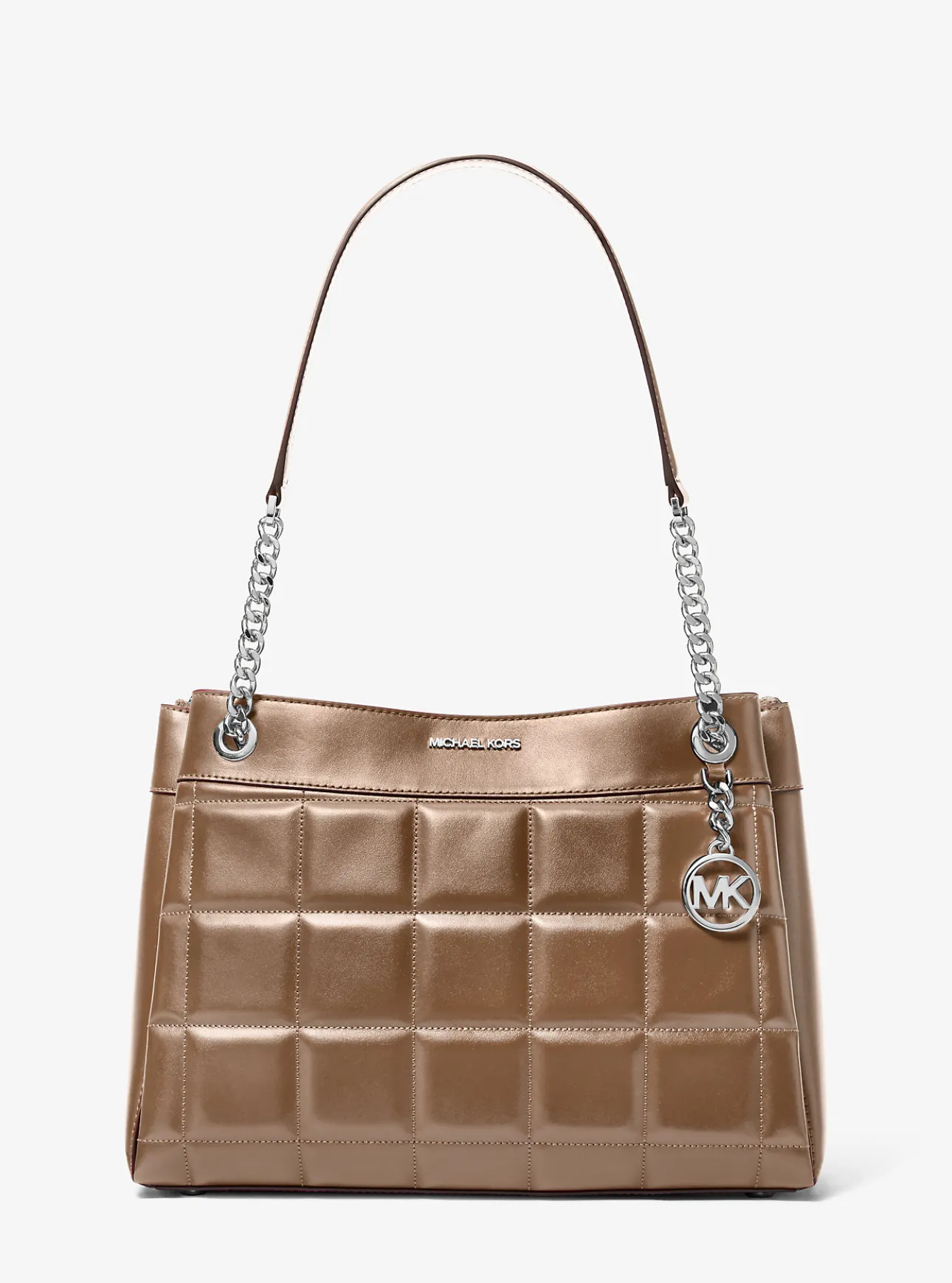 Susan Medium Quilted Leather Tote Bag