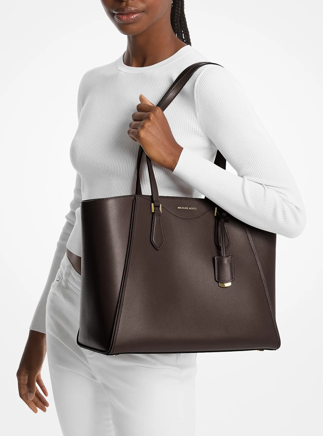 Taryn Large Leather Tote Bag