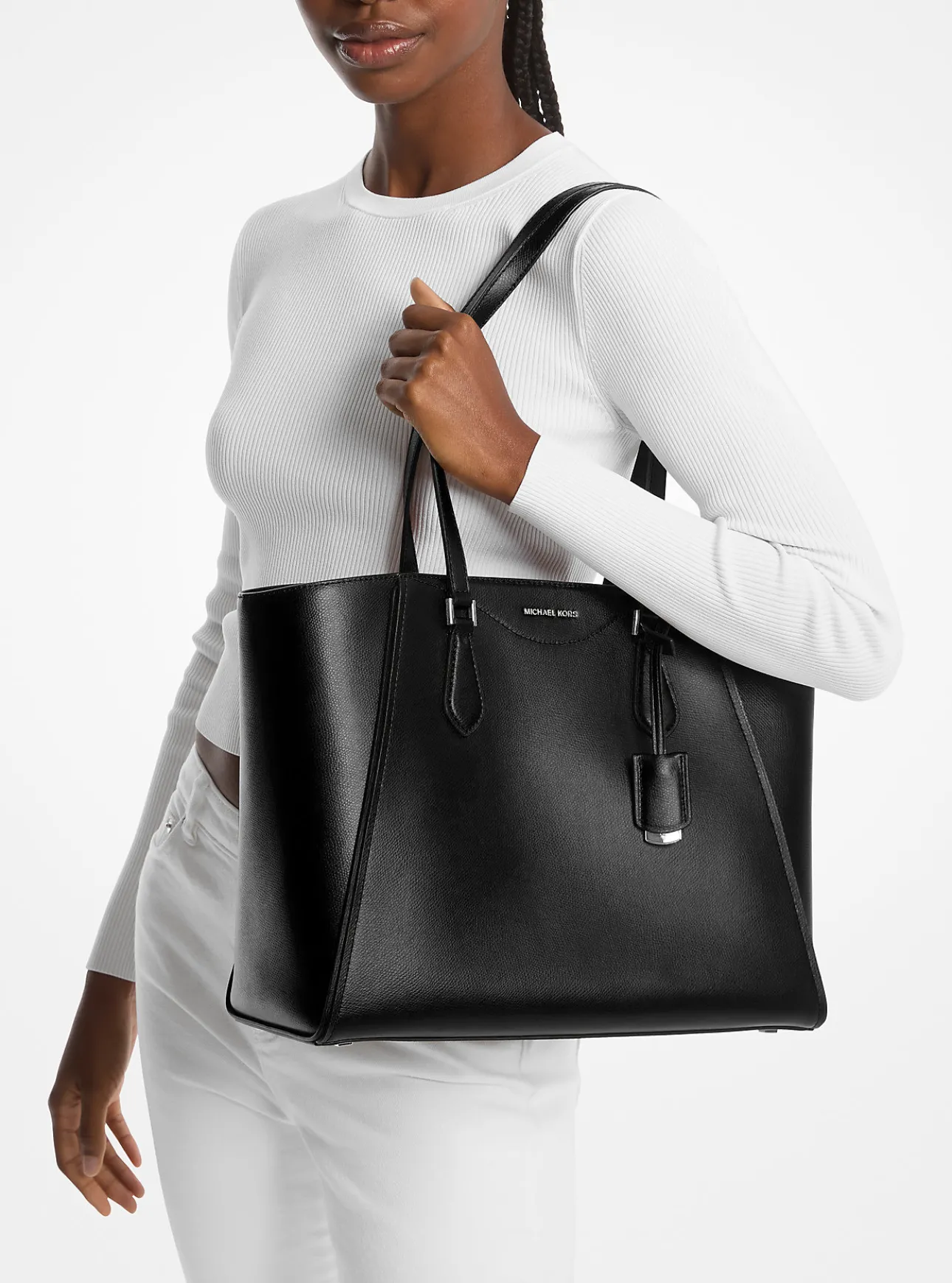 Taryn Large Leather Tote Bag