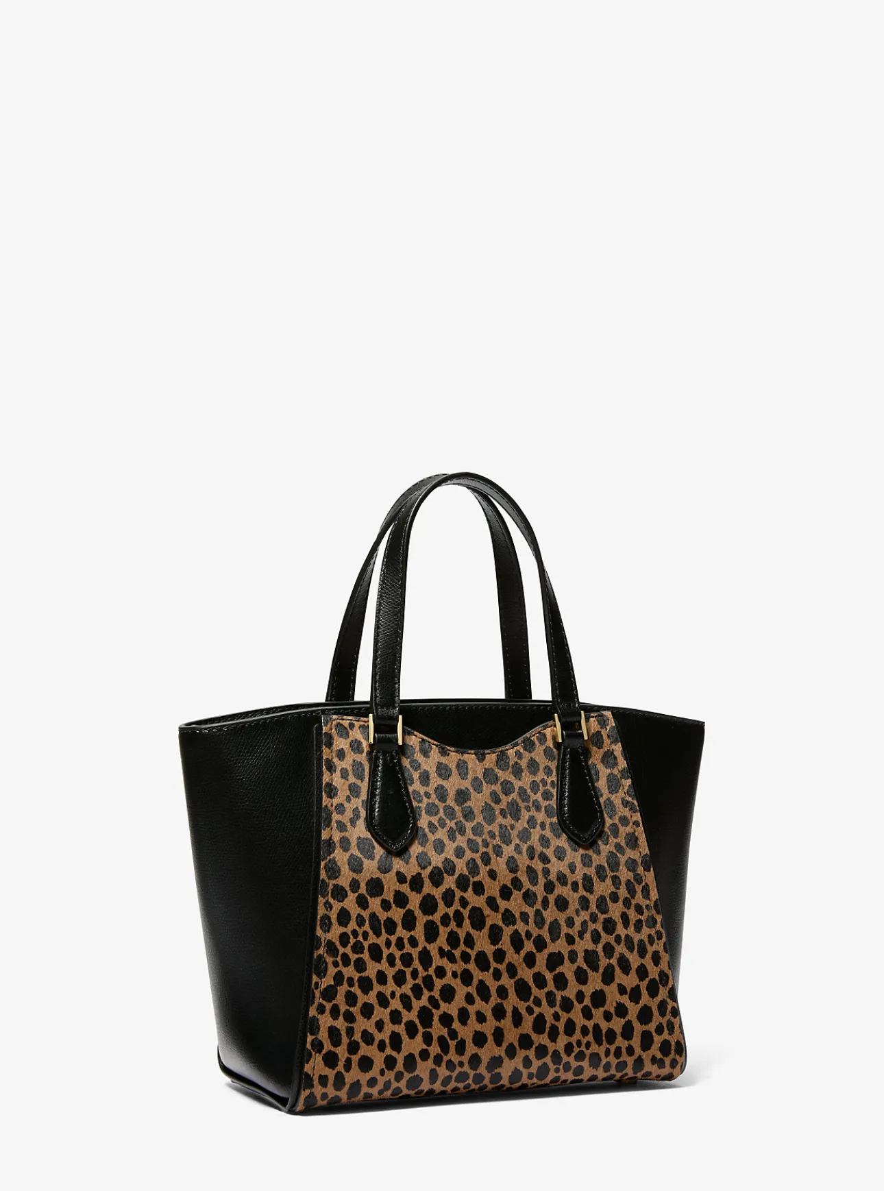 Taryn Small Cheetah Print Calf Hair Convertible Crossbody Bag