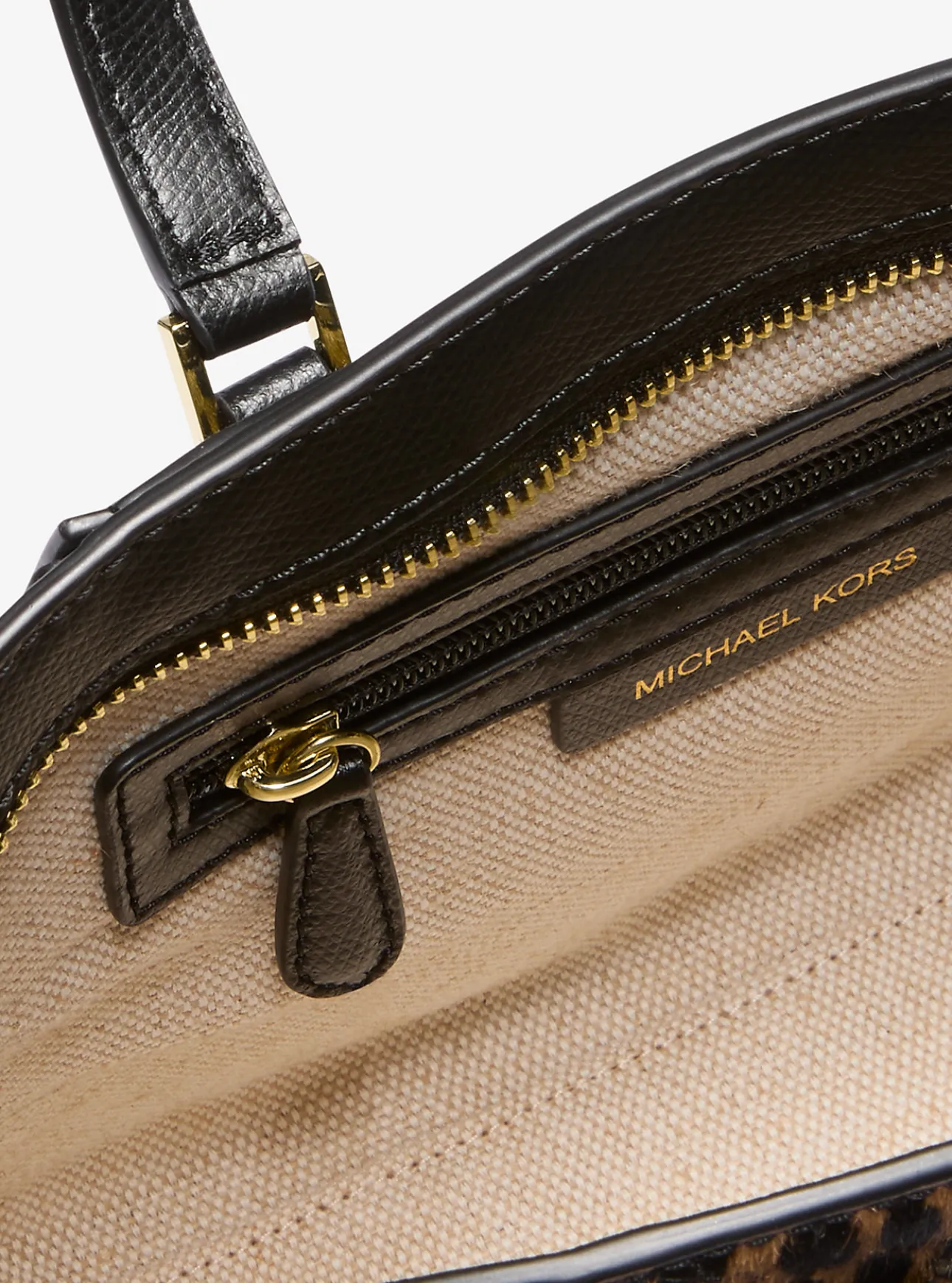 Taryn Small Cheetah Print Calf Hair Convertible Crossbody Bag