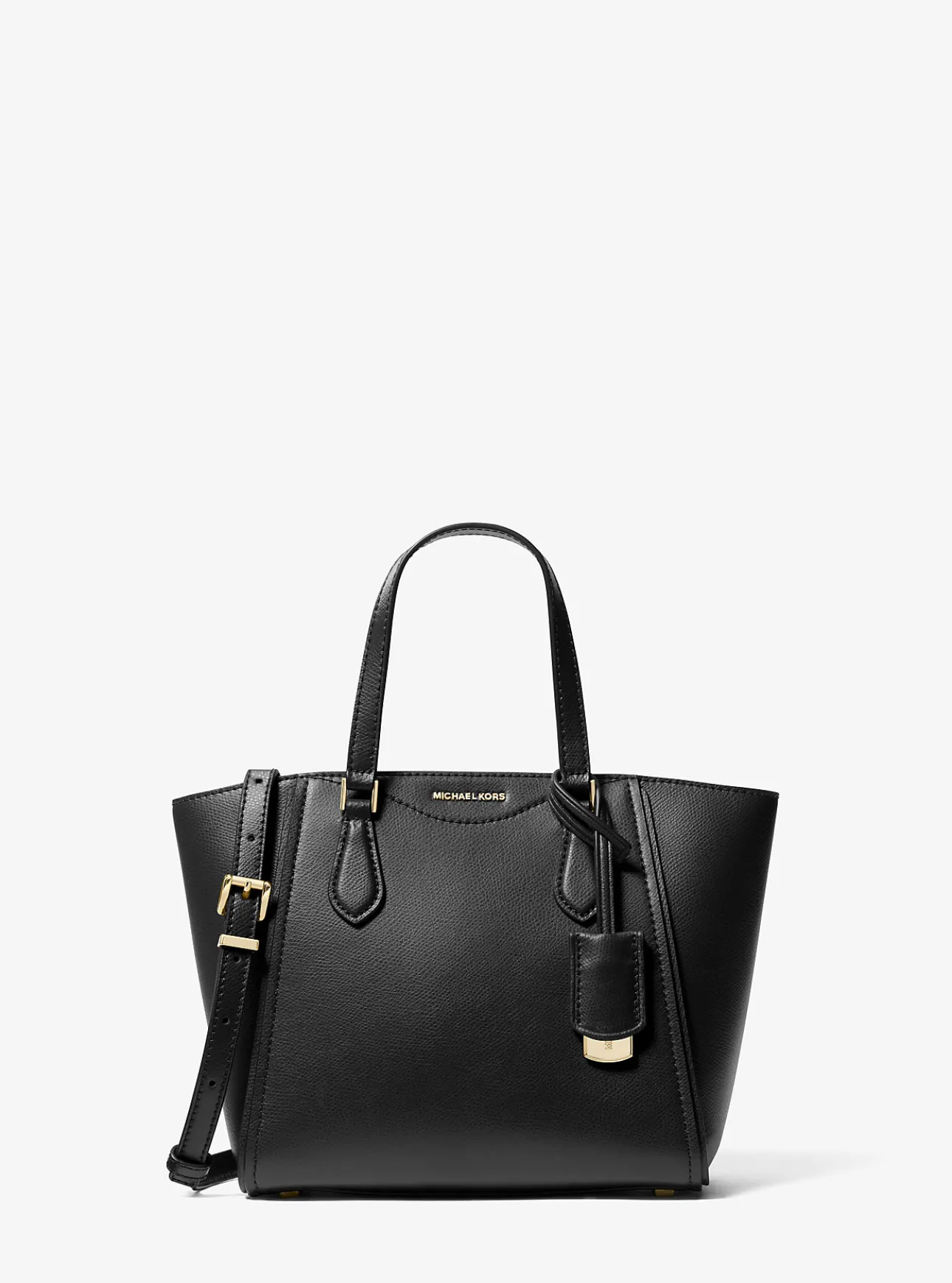 Taryn Small Leather Convertible Crossbody Bag