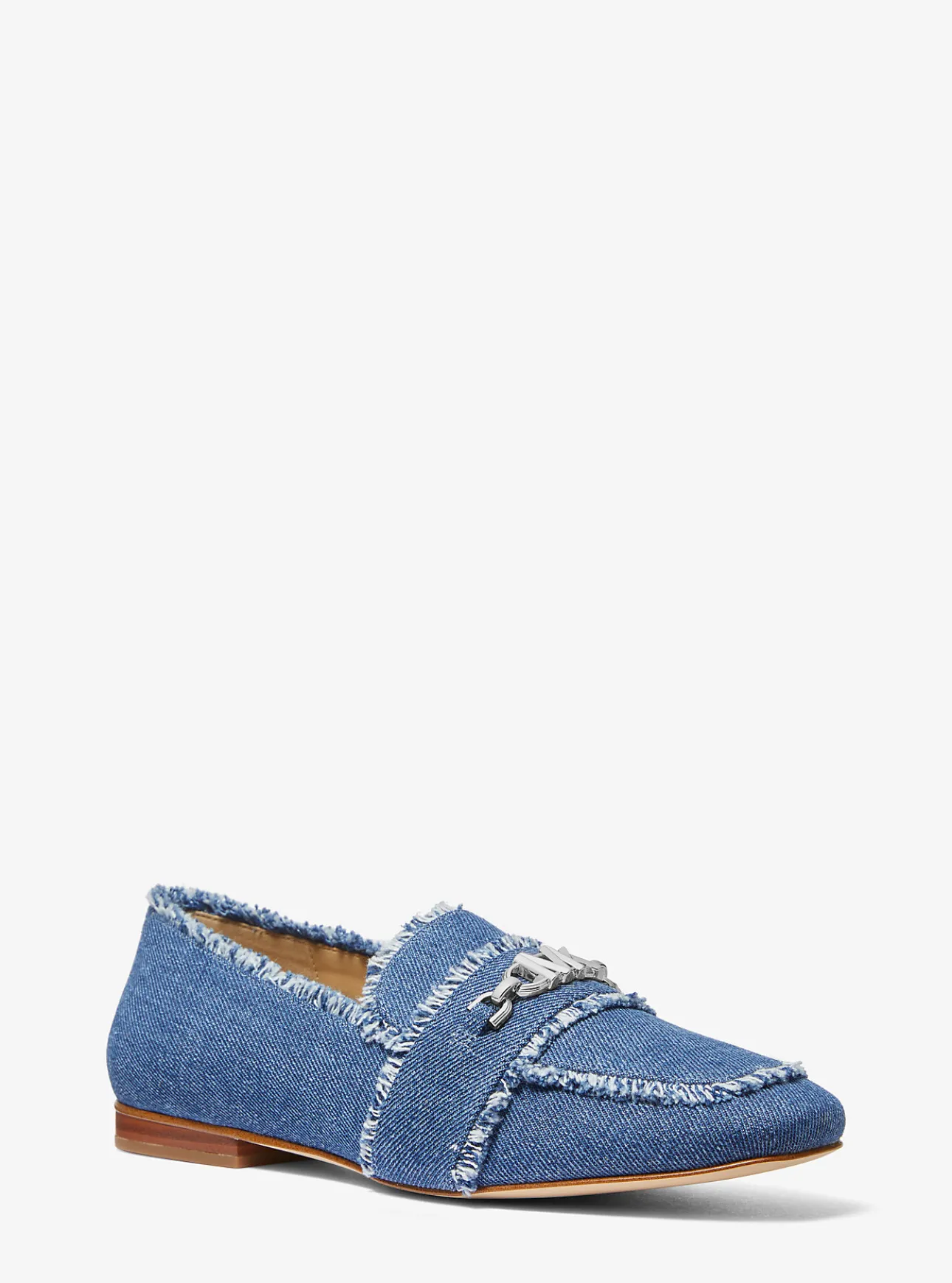 Tiffanie Frayed Denim Loafer