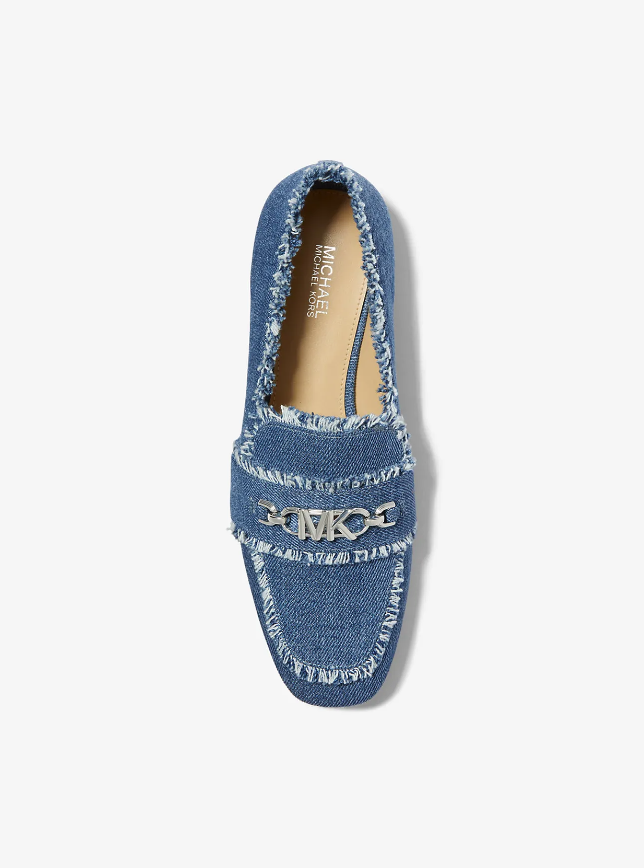 Tiffanie Frayed Denim Loafer
