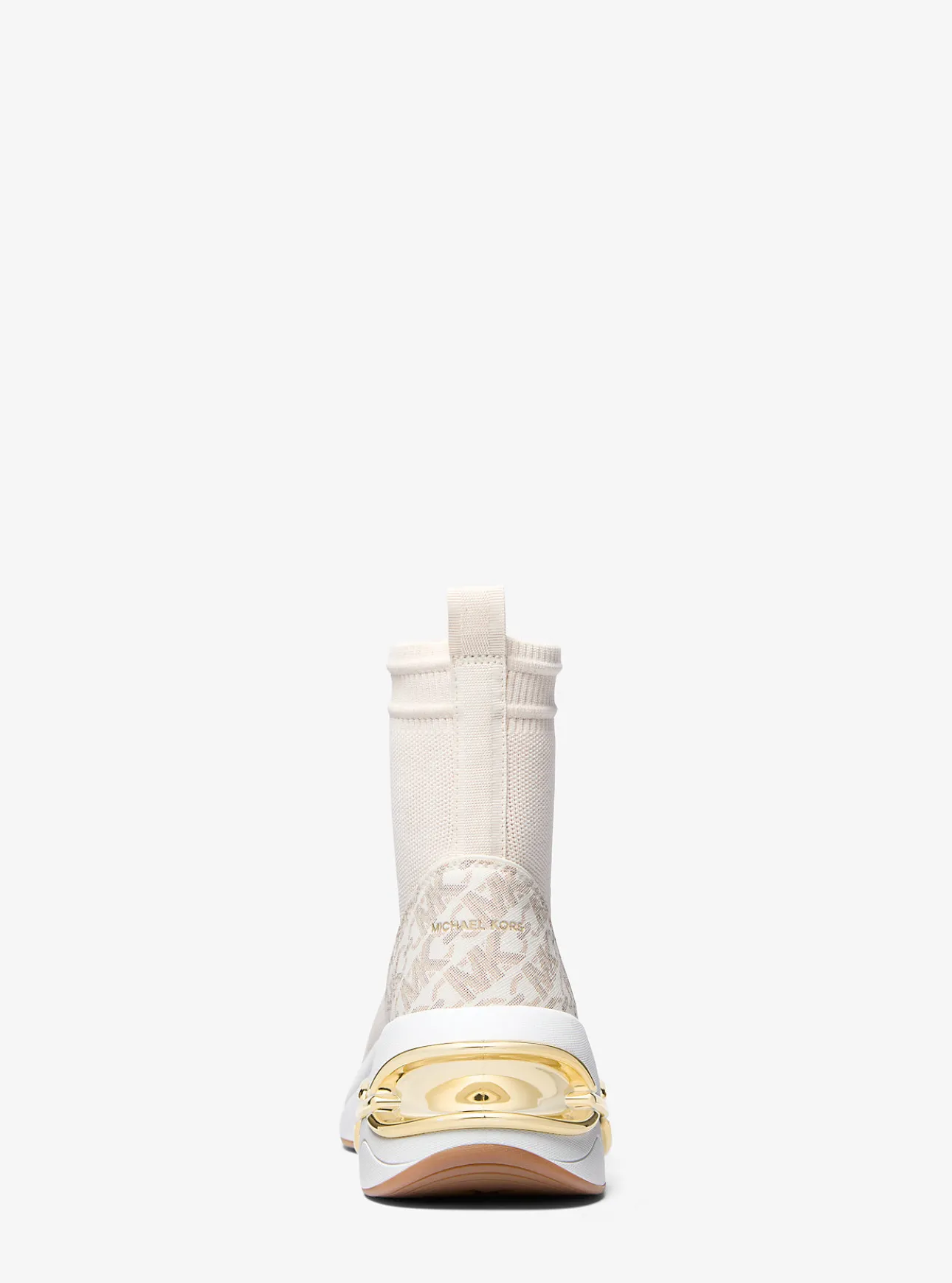 Toni Stretch Knit and Empire Monogram Sock Sneaker