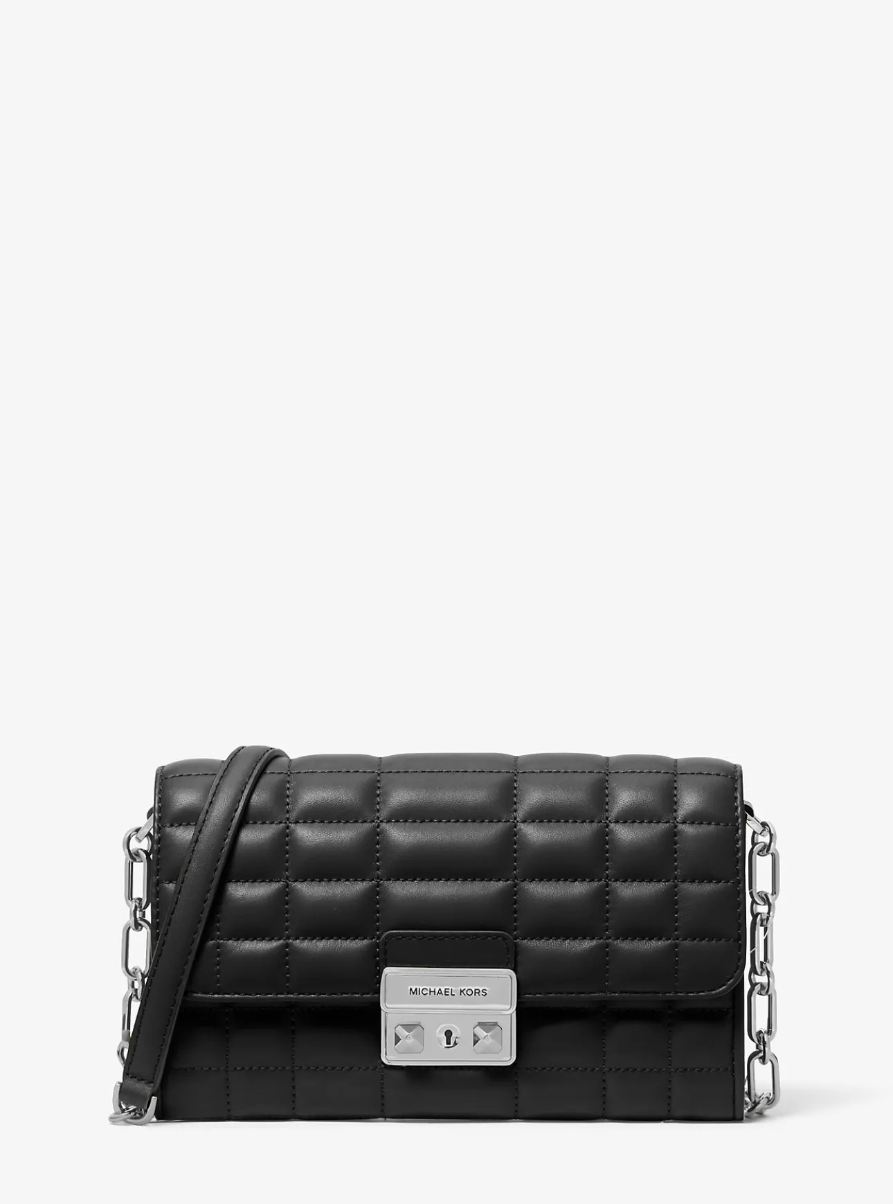 Tribeca Large Leather Convertible Crossbody Bag