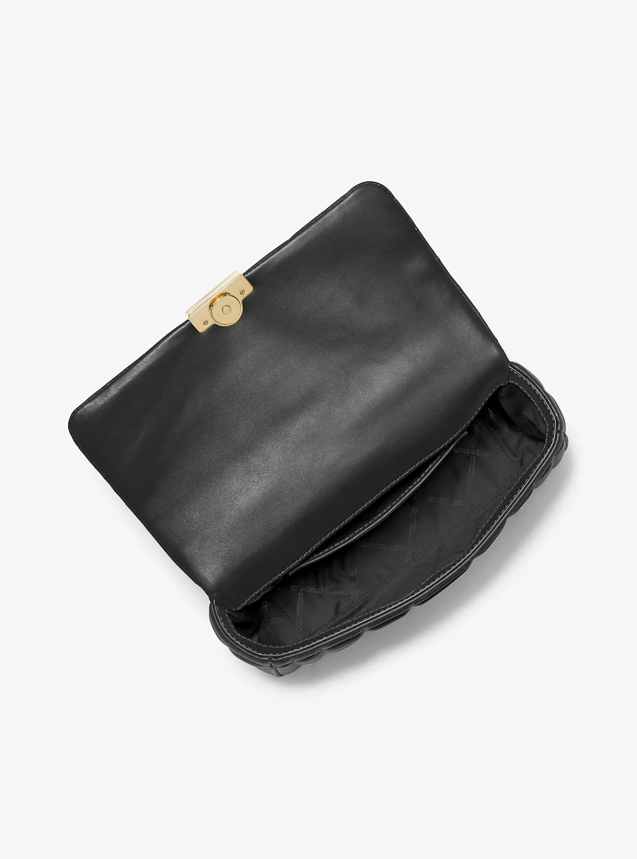 Tribeca Large Quilted Leather Shoulder Bag