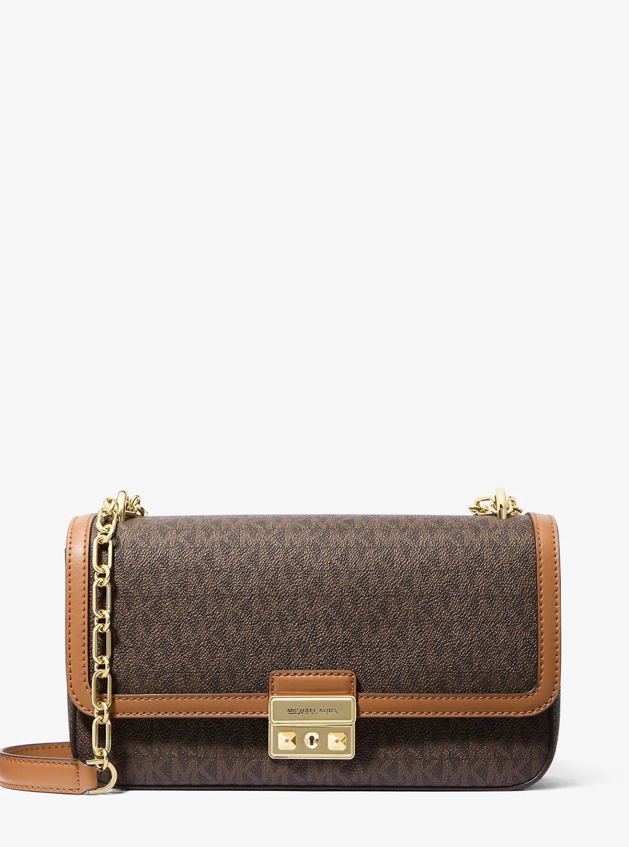 Tribeca Large Signature Logo Shoulder Bag
