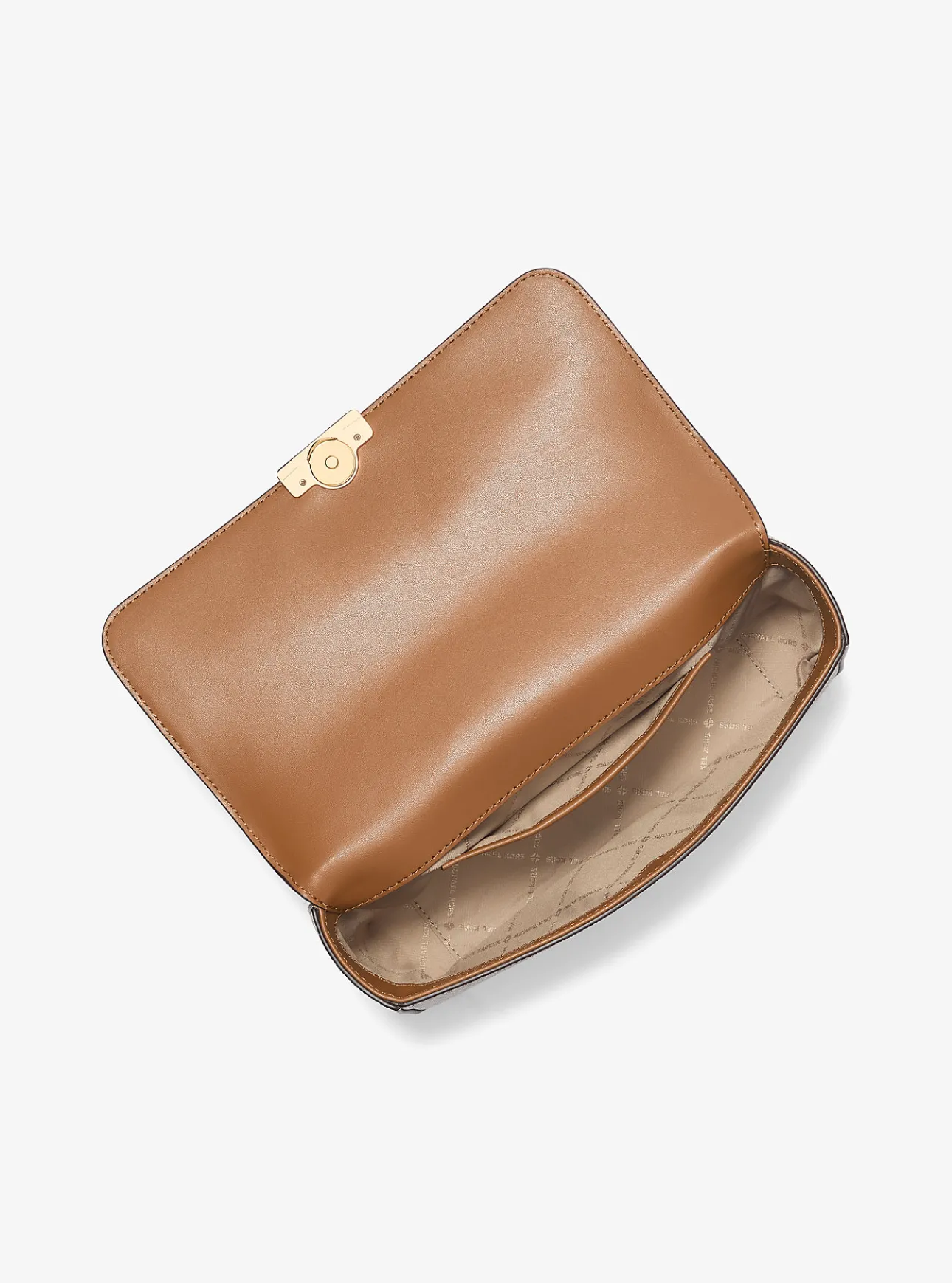 Tribeca Large Signature Logo Shoulder Bag