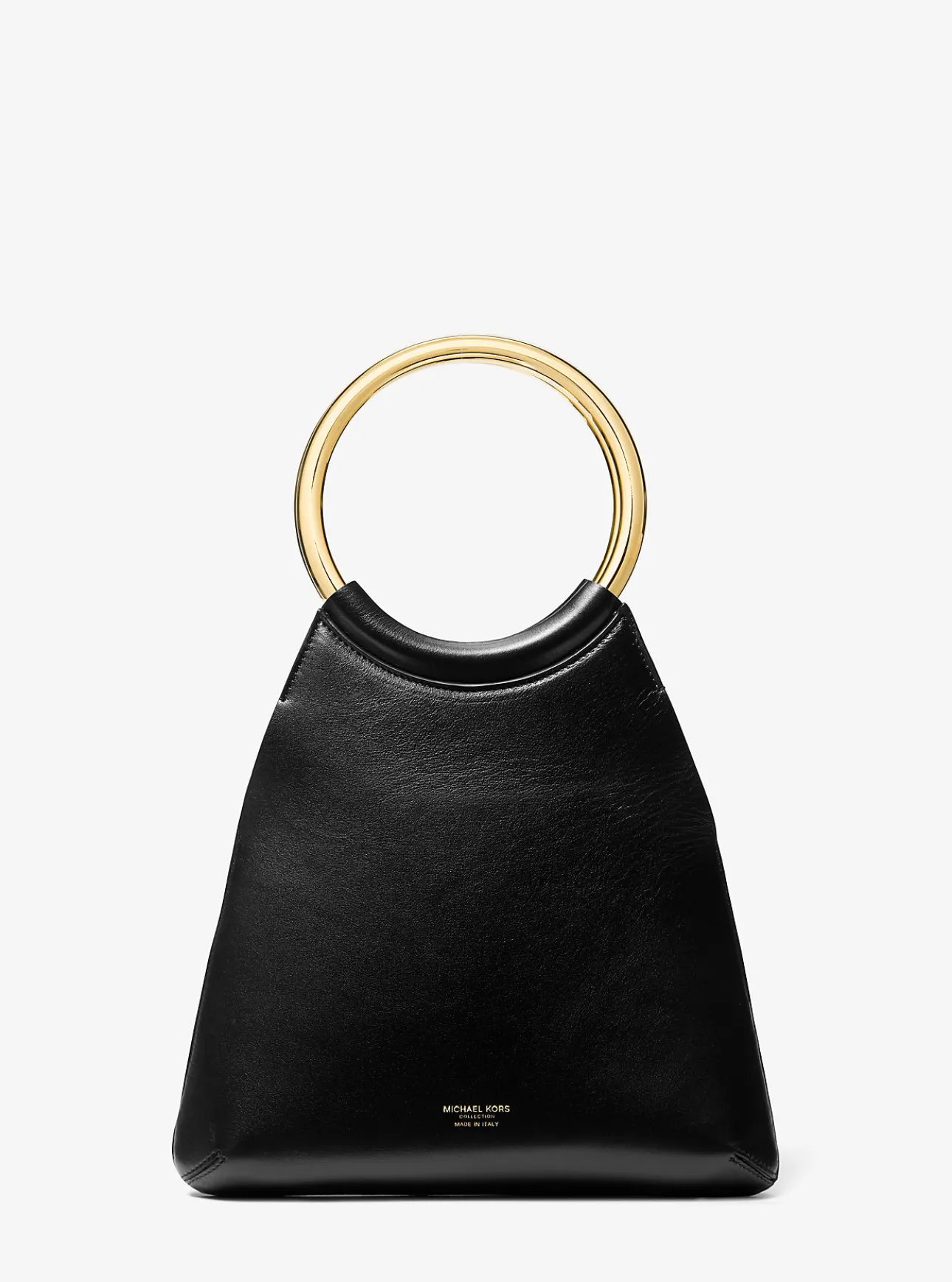 Ursula Small Leather Ring Tote Bag