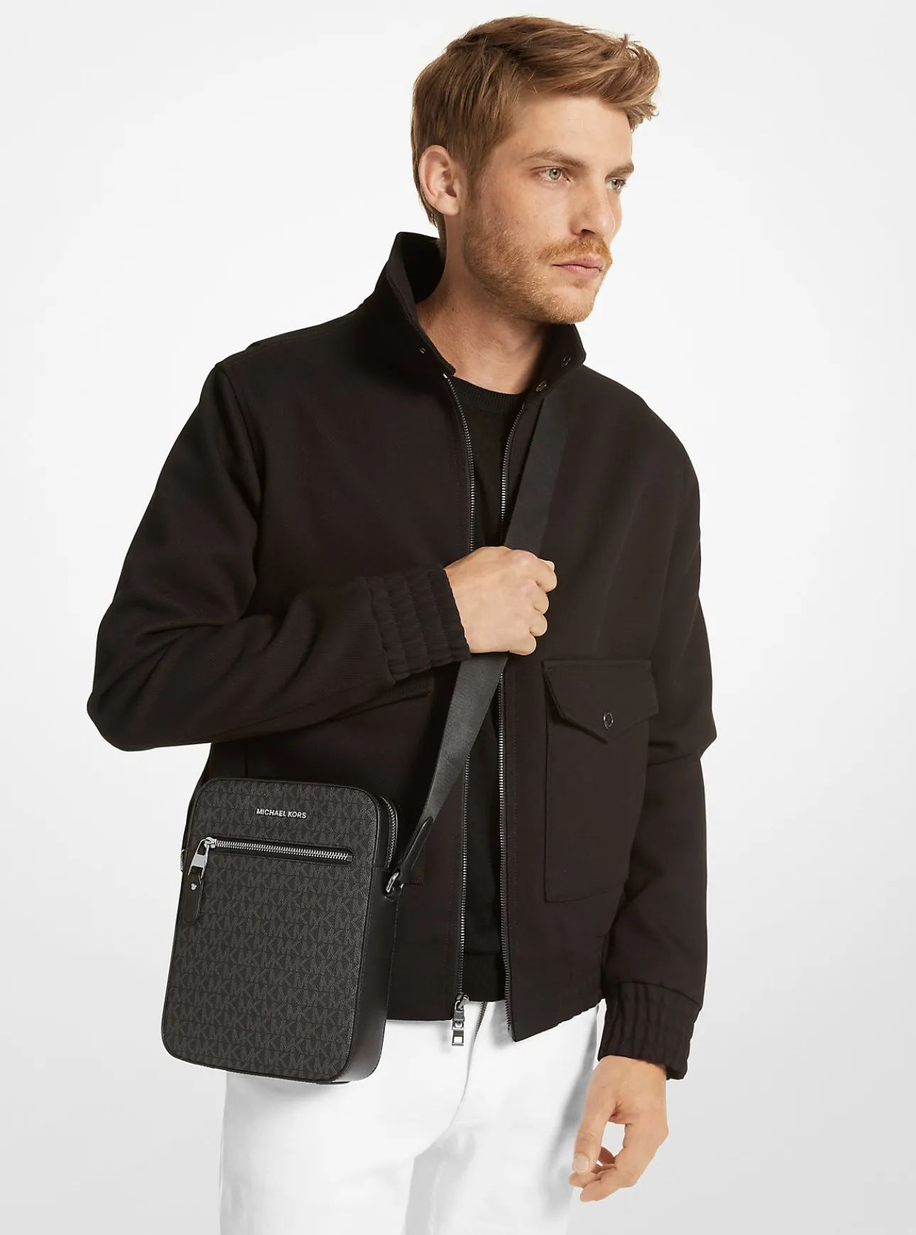 Varick Logo Flight Bag