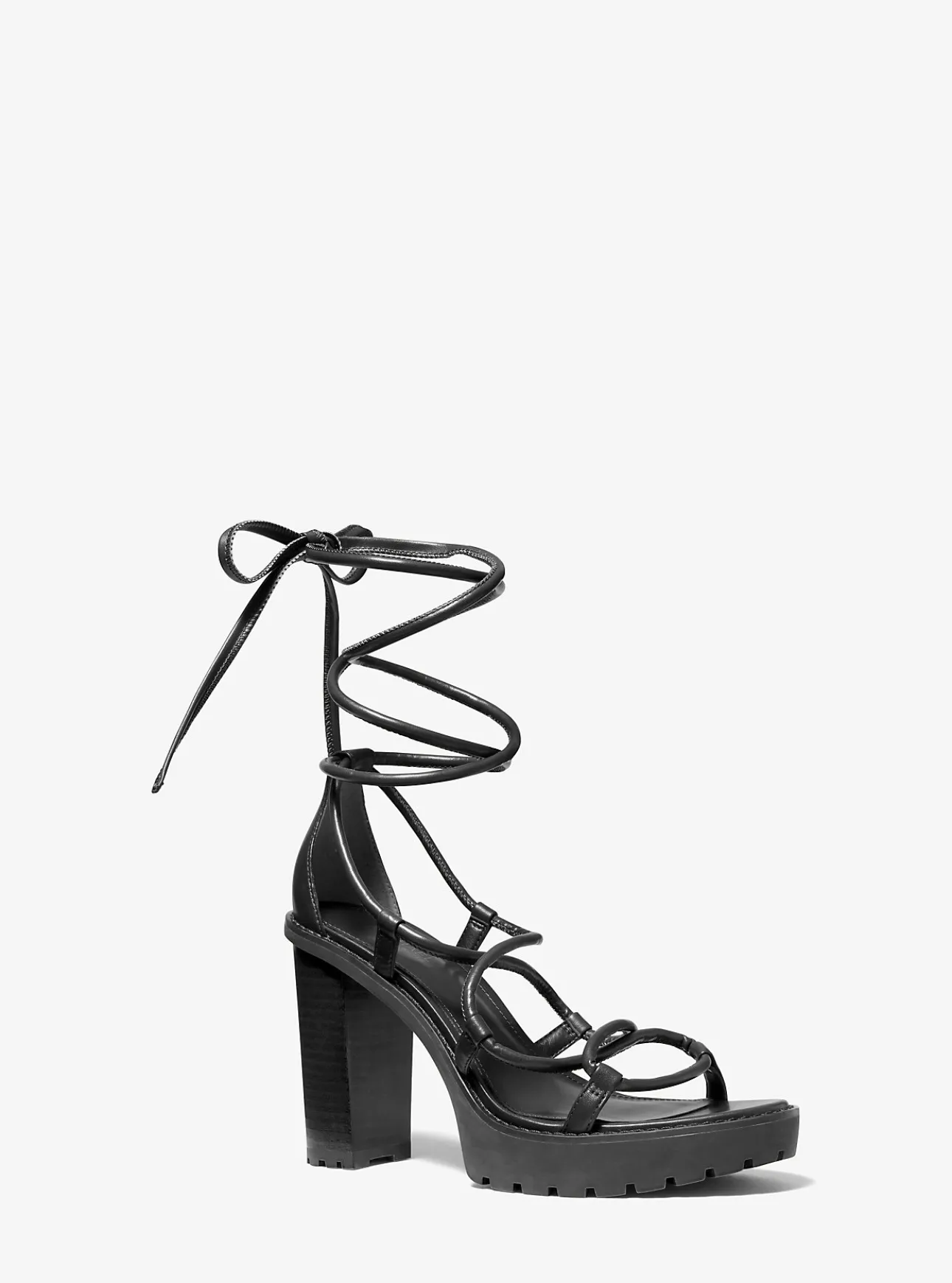 Vero Leather Platform Sandal