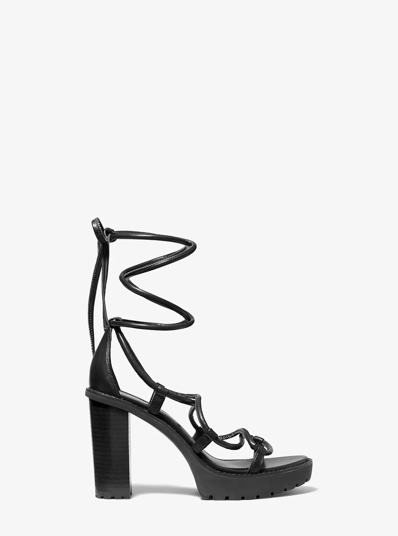Vero Leather Platform Sandal