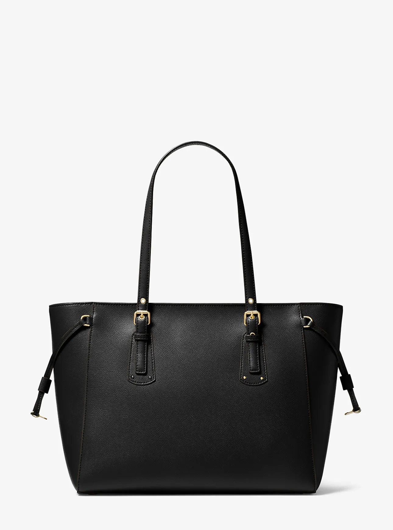 Voyager Medium Crossgrain Leather Tote Bag