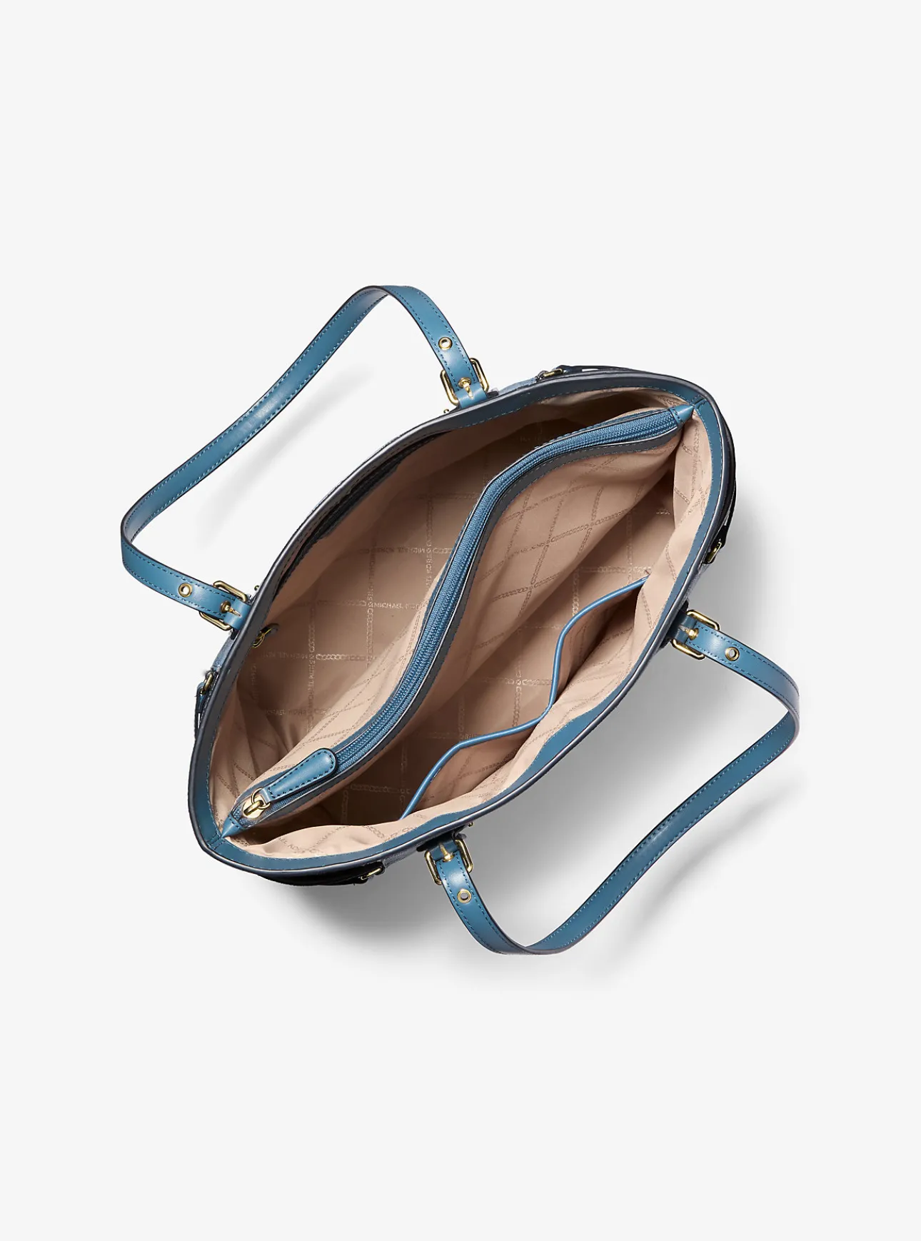 Voyager Small Color-Block Logo Tote Bag