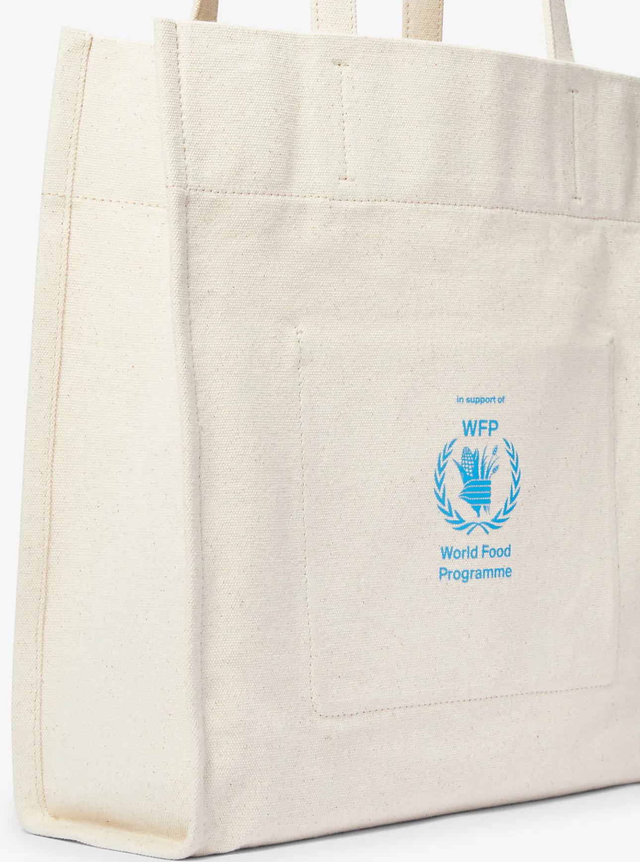 Watch Hunger Stop Recycled Cotton Canvas Tote Bag