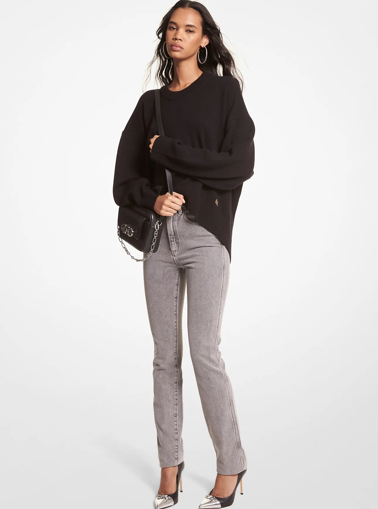 Wool and Cashmere Blend Sweater