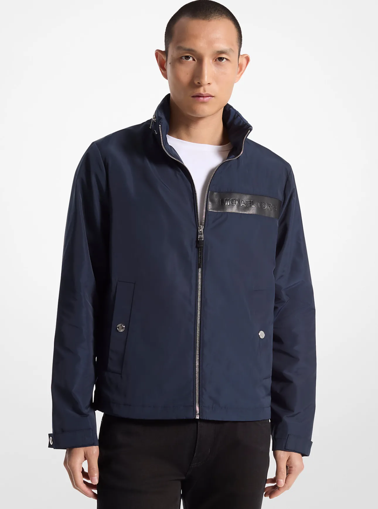 Woven Windbreaker Jacket