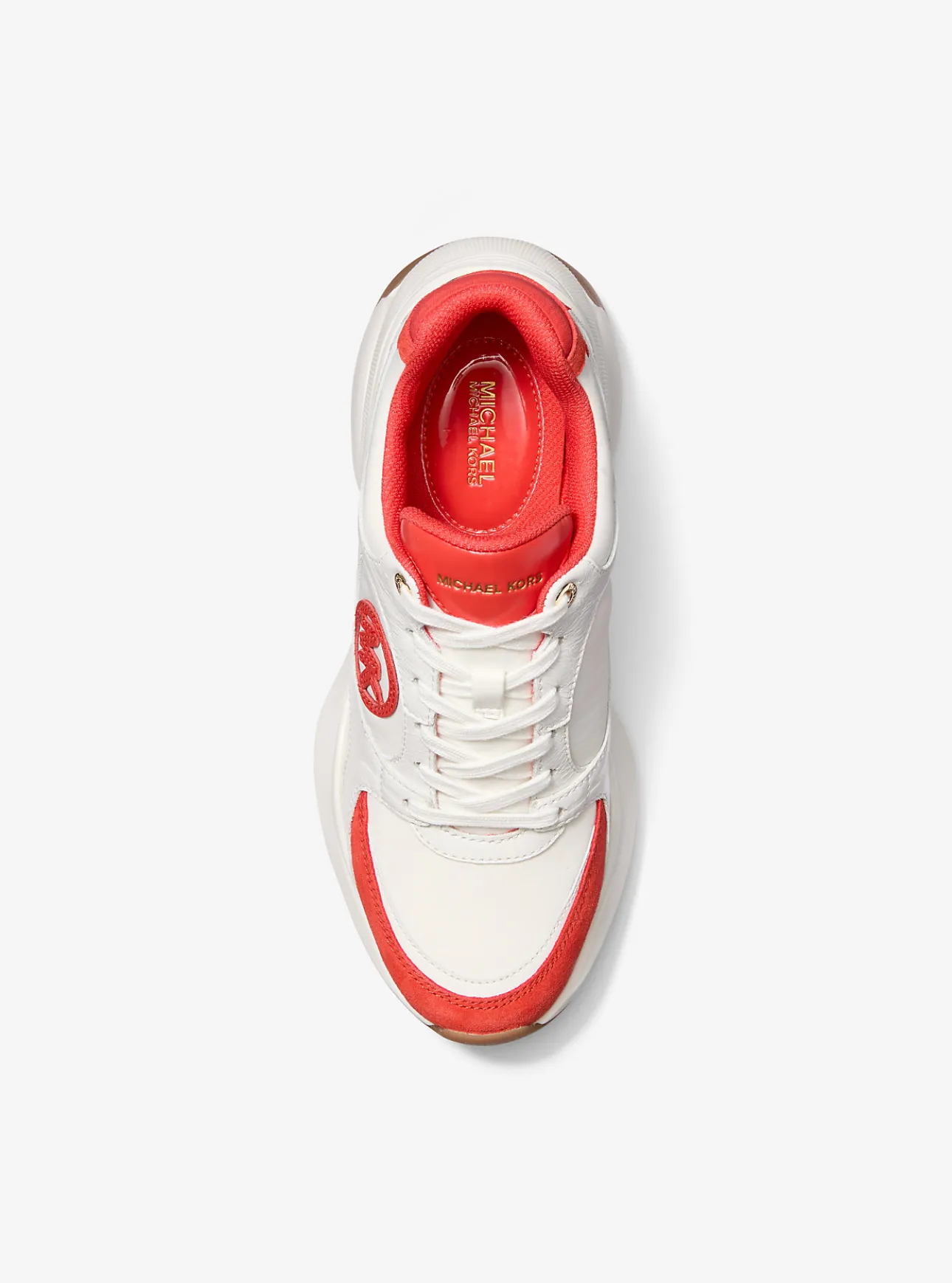 Zuma Two-Tone Leather and Suede Trainer